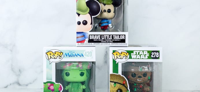Pop In A Box October 2019 Funko Subscription Box Review & Coupon