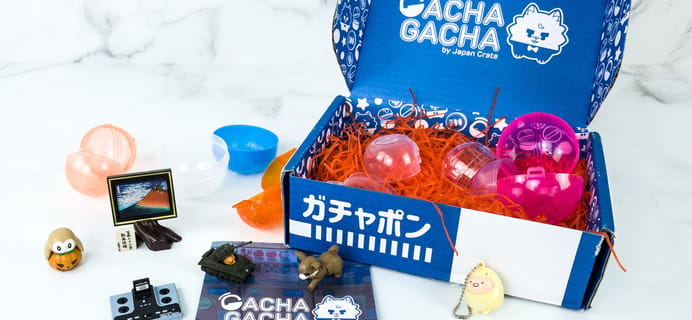 Gacha Gacha Crate October 2019 Subscription Box Review + Coupon