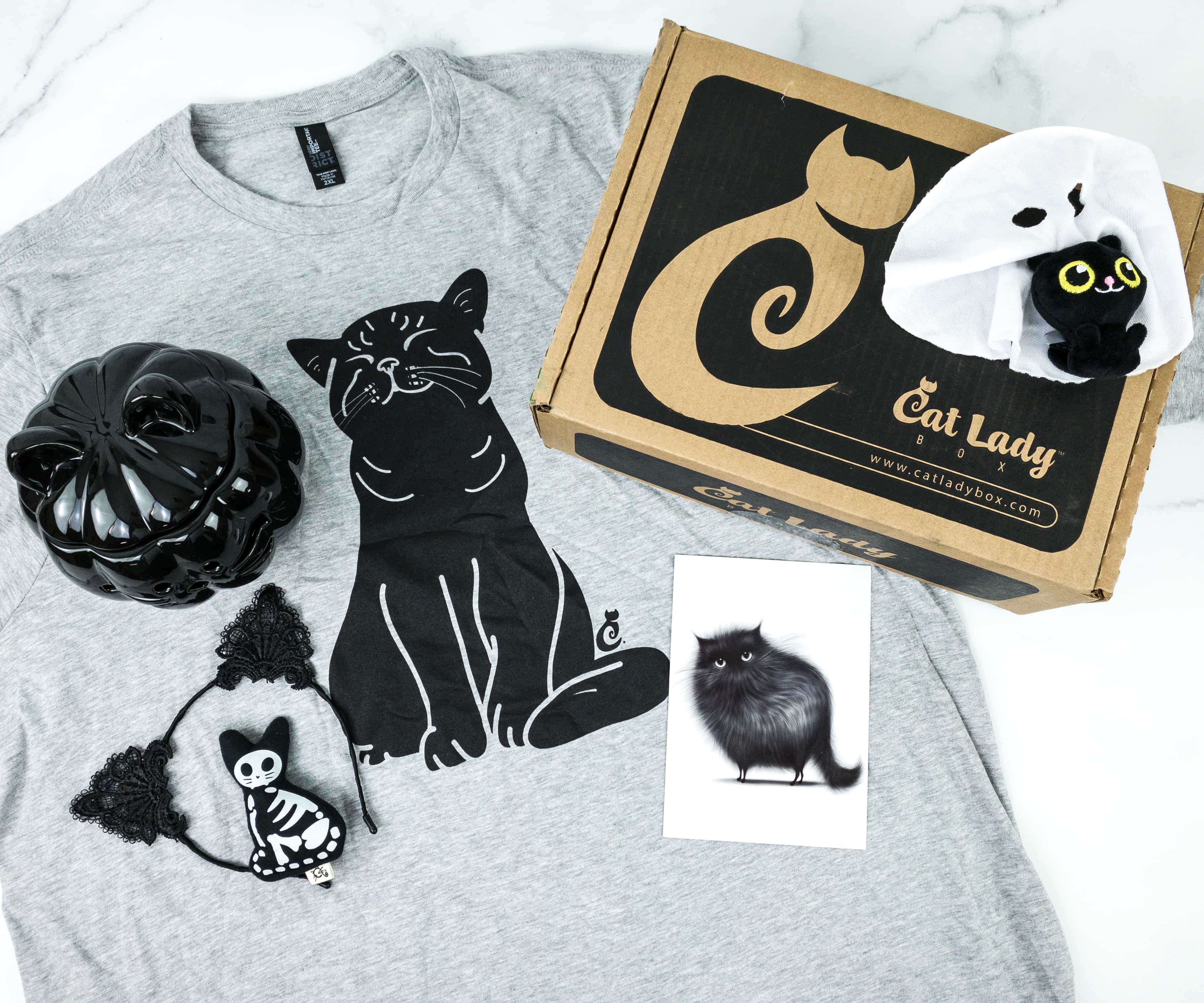 Cat Lady Box October 2019 Subscription Box Review