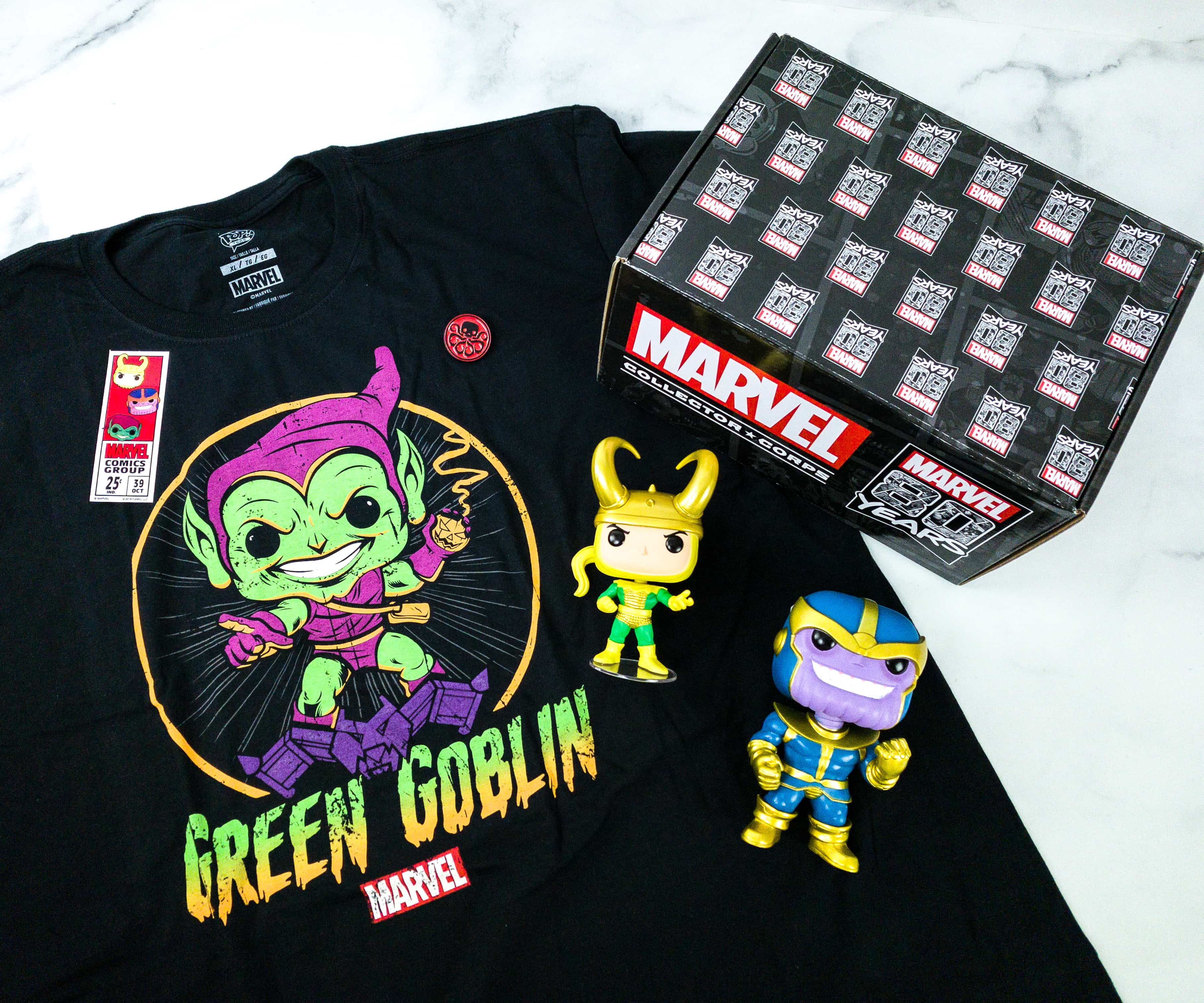 Marvel Collector Corps September 2019 Subscription Box Review - Marvel ...