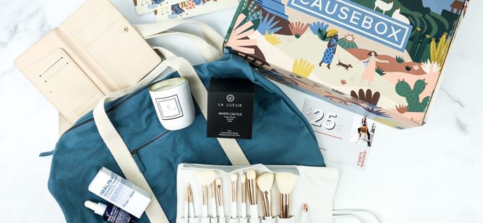 CAUSEBOX Fall 2019 Subscription Box Review + Coupon