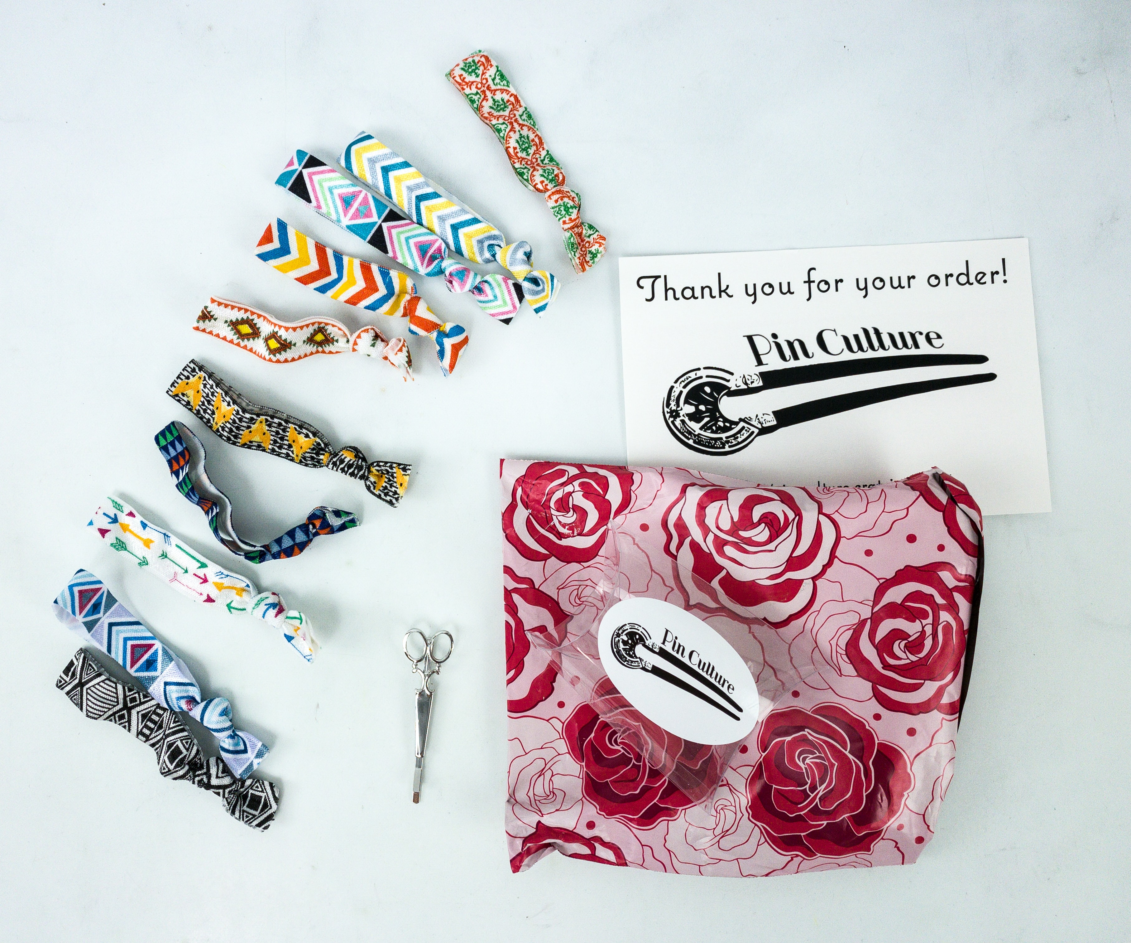 Pin Culture Subscription Box Review + Coupon  – Ribbon Ties Box