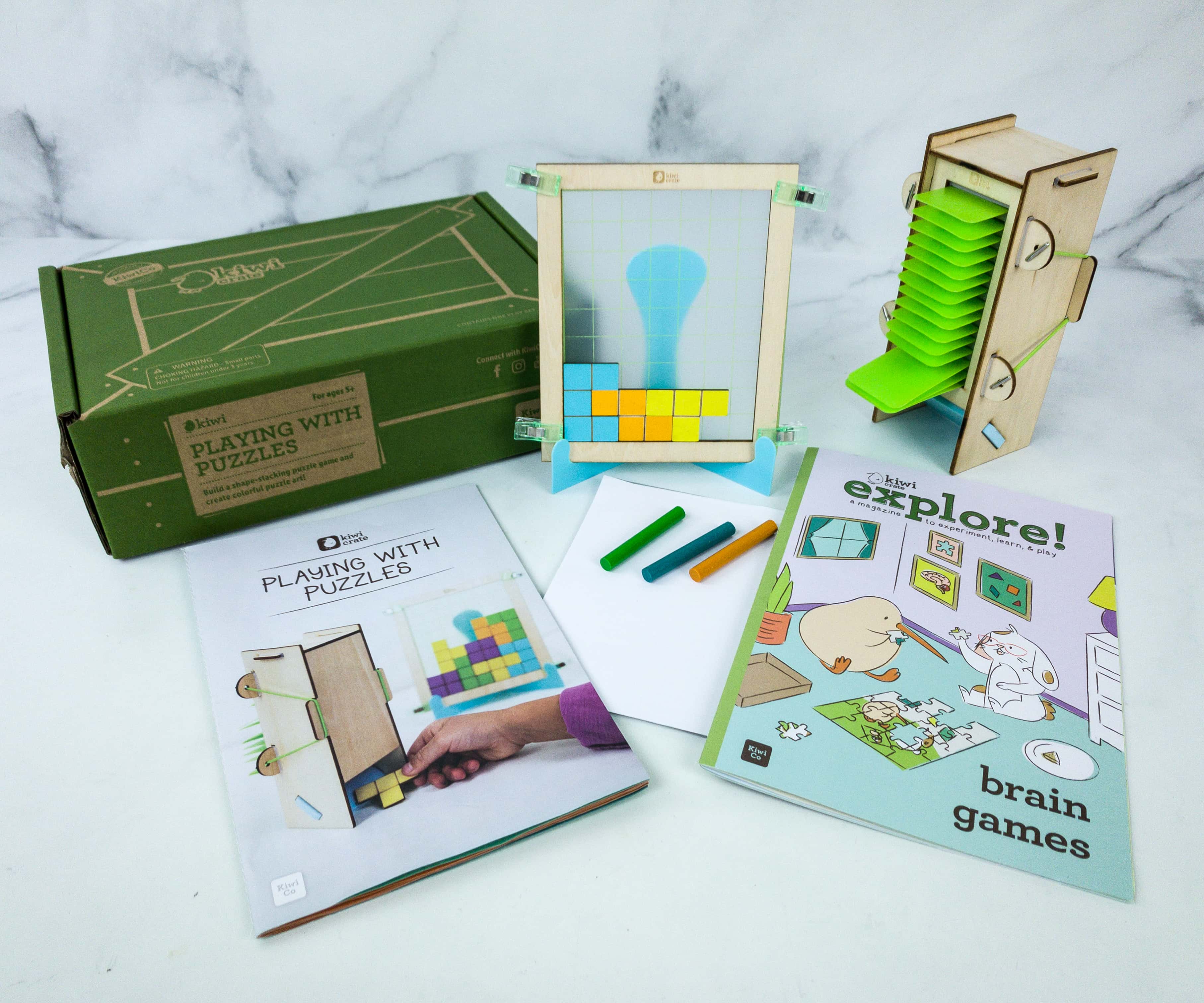 Kiwi Crate Review & Cyber Week Coupon – PLAYING WITH PUZZLES