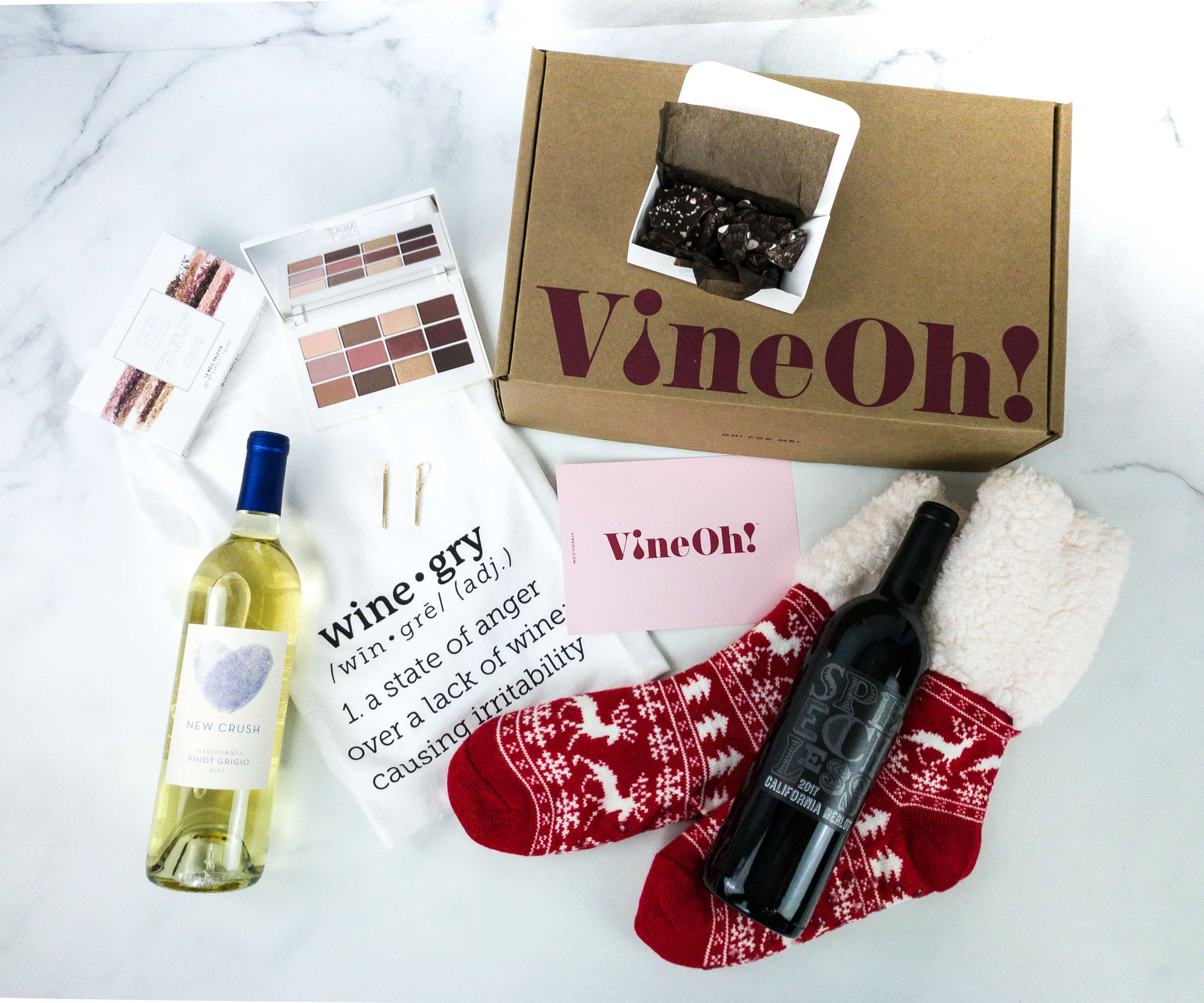Vine Oh! Winter 2019 Subscription Box Review + Coupon – OH! HO HO! BOX