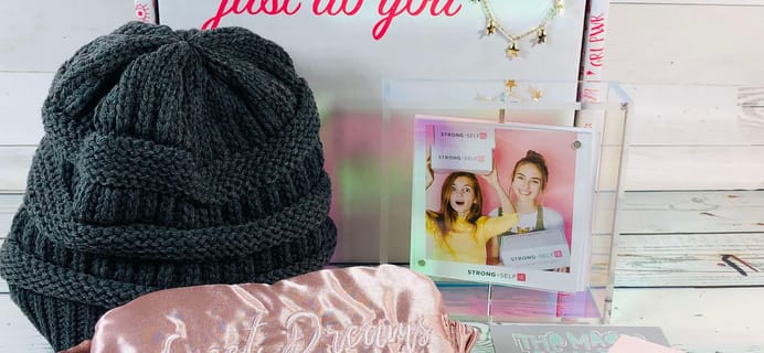 STRONG selfie Winter 2019 BURST Box Review + Coupon