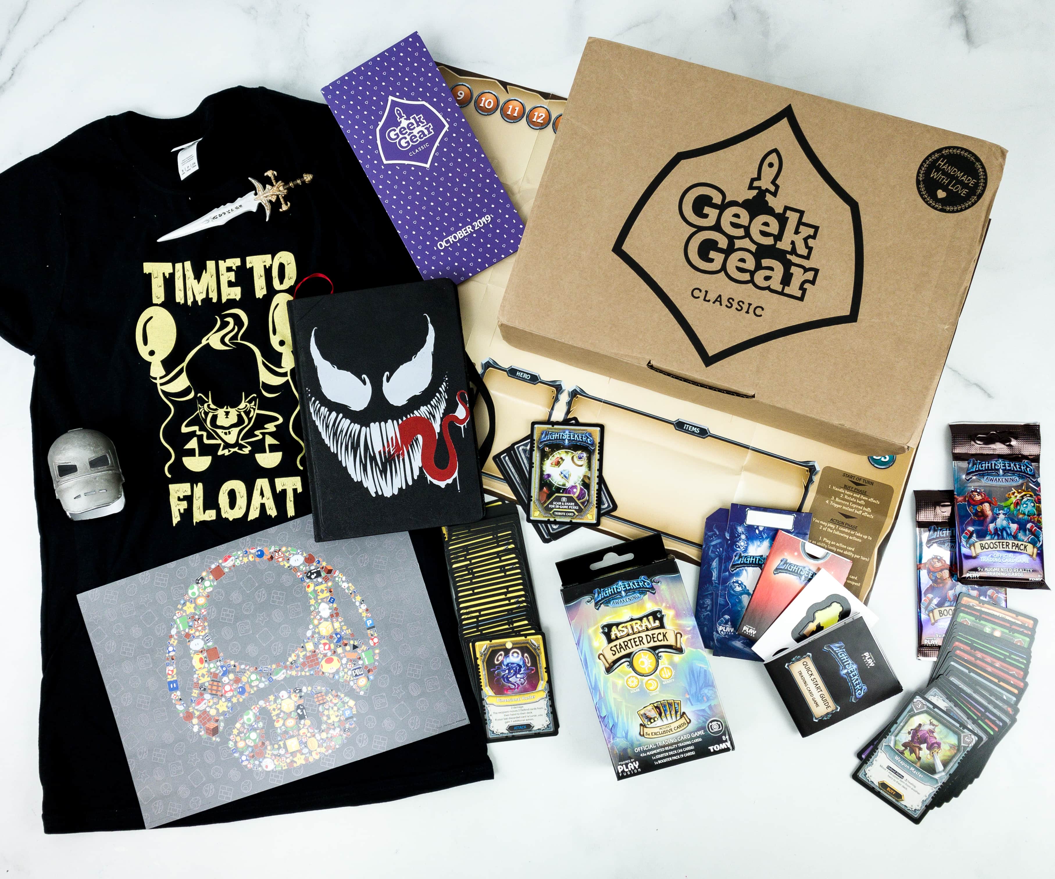 Geek Gear Box October 2019 Subscription Box Review + Coupon