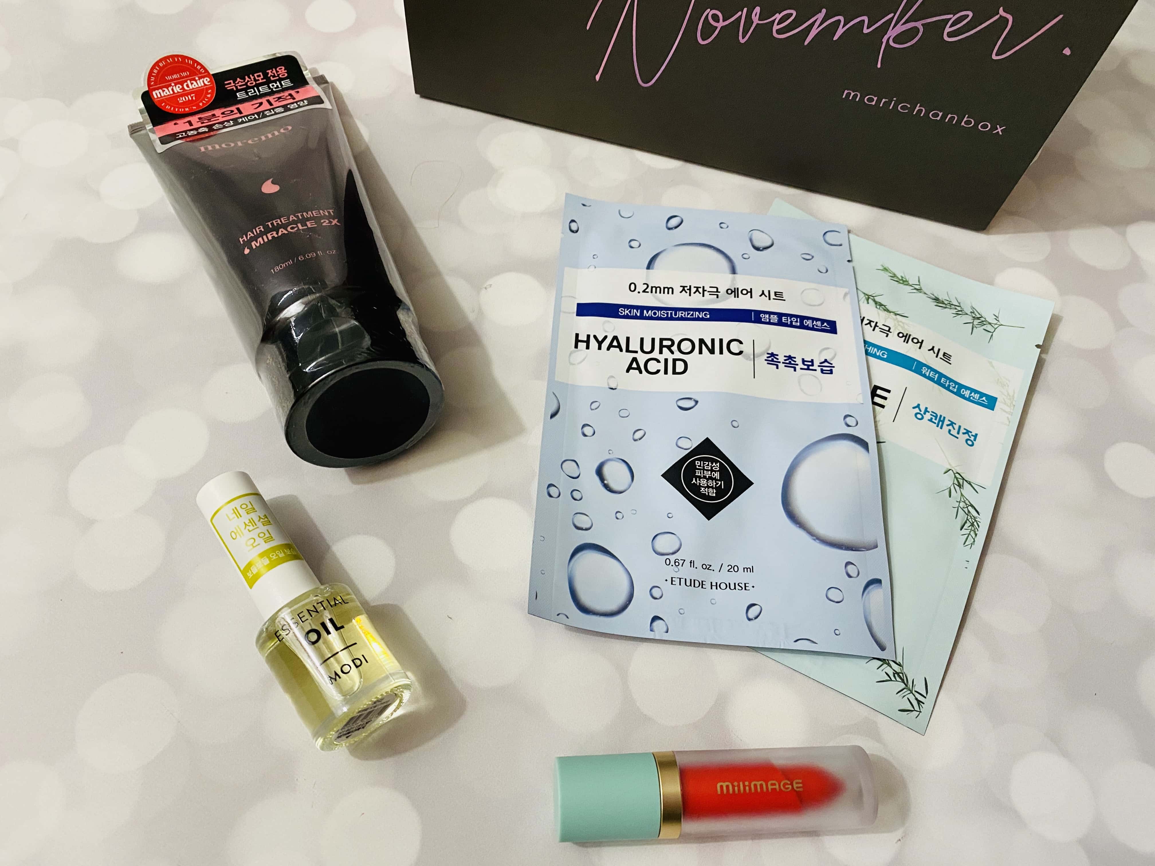 MarichanBox November 2019 Subscription Box Review + Coupon