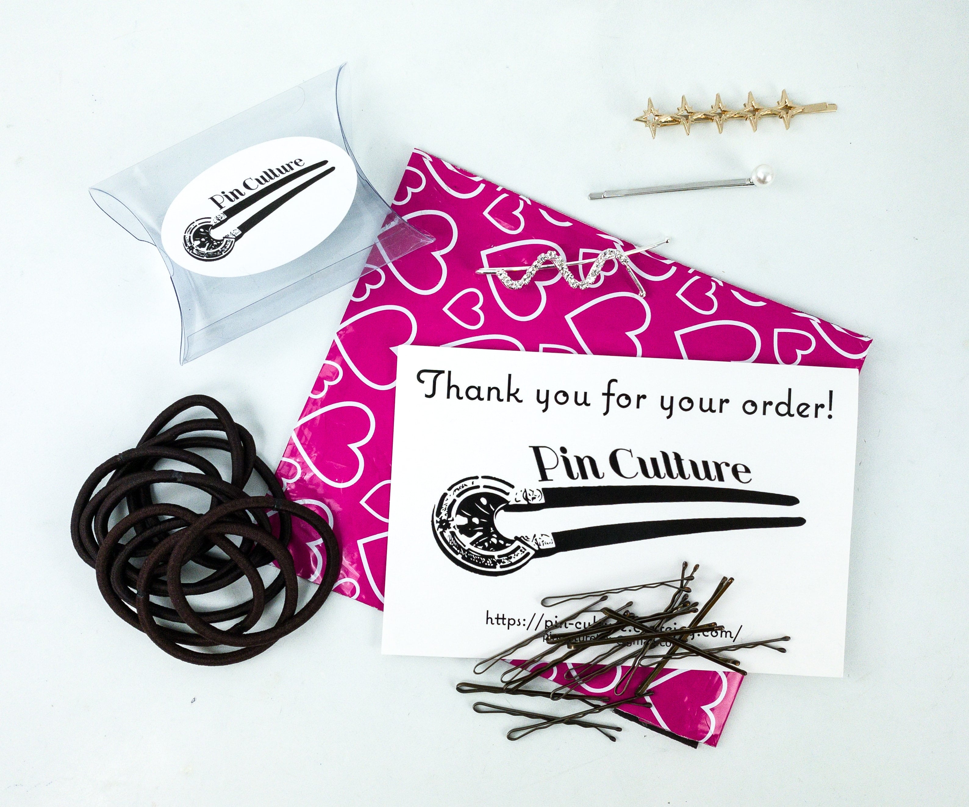 Pin Culture Subscription Box Review + Coupon  – Bobby Pins and Hair Ties Box
