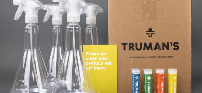 Truman’s Coupon: Get Starter Kit 50% Off – Just $7.50 Shipped!
