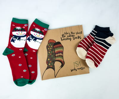 Socks Matter December 2019 Subscription Box Review + Coupon