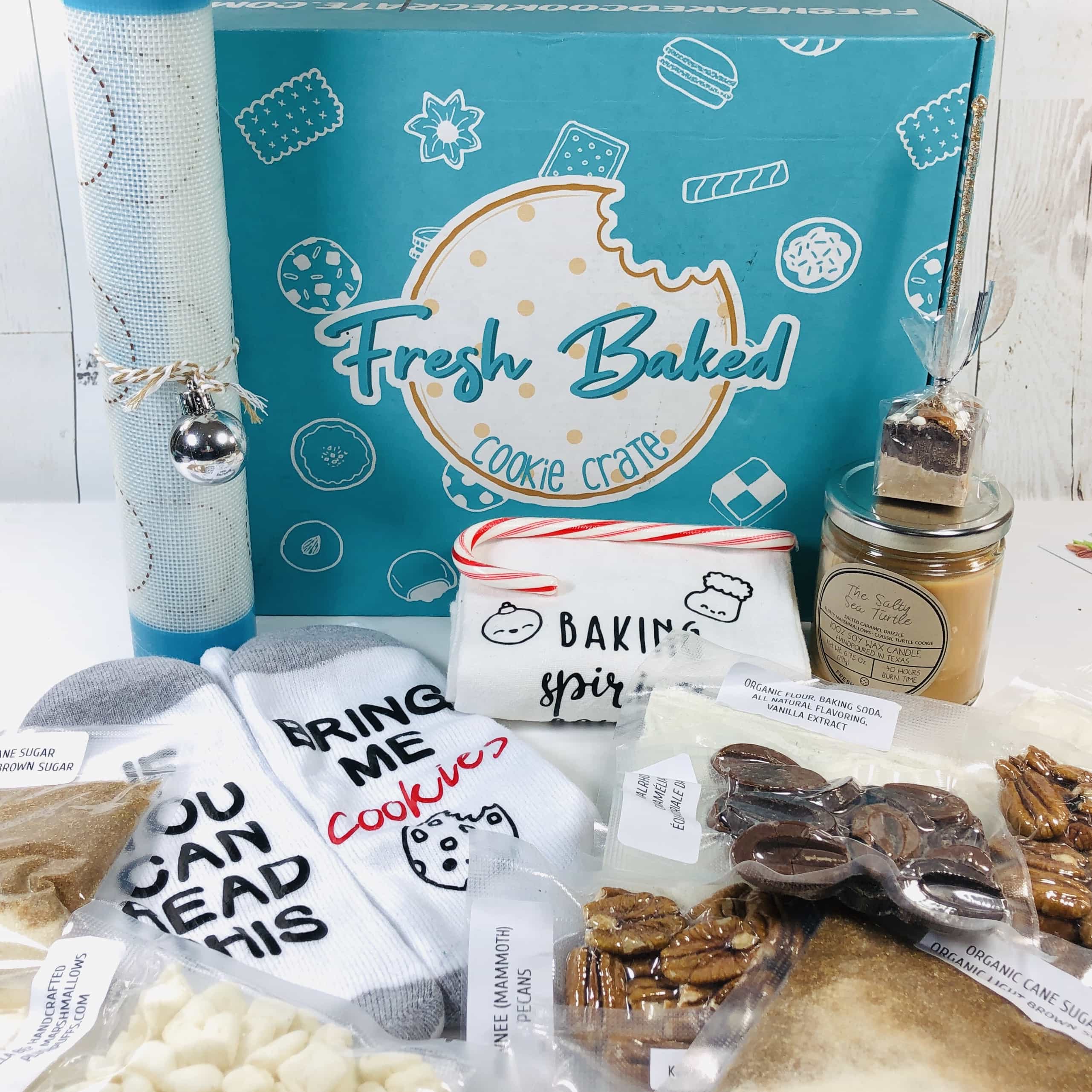 Fresh Baked Cookie Crate December 2019 Subscription Box Review + Coupon!