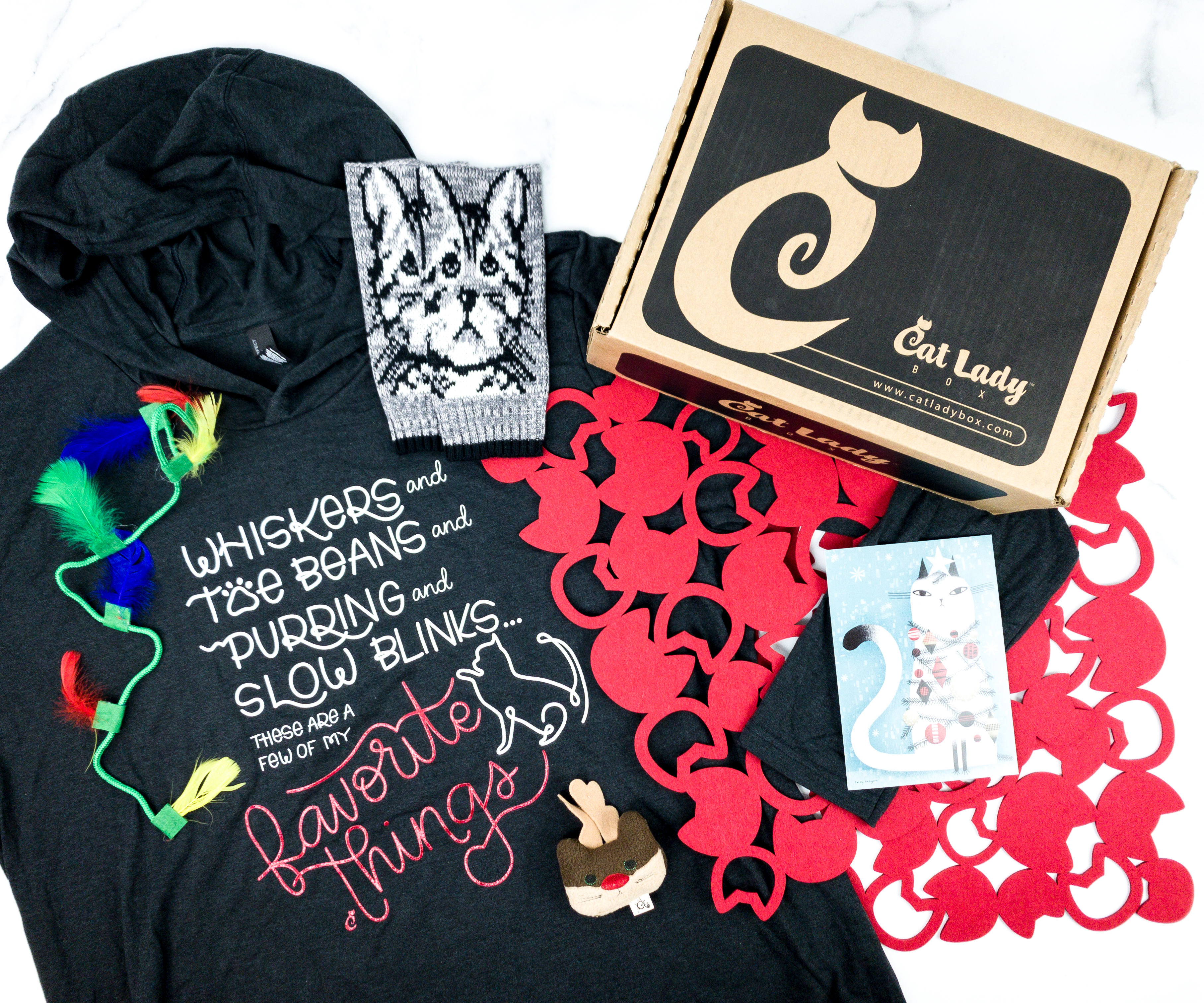 Cat Lady Box December 2019 Subscription Box Review