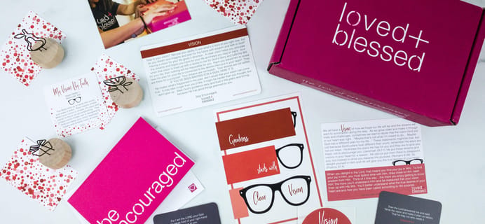 Loved+Blessed December 2019 Subscription Box Review + Coupon