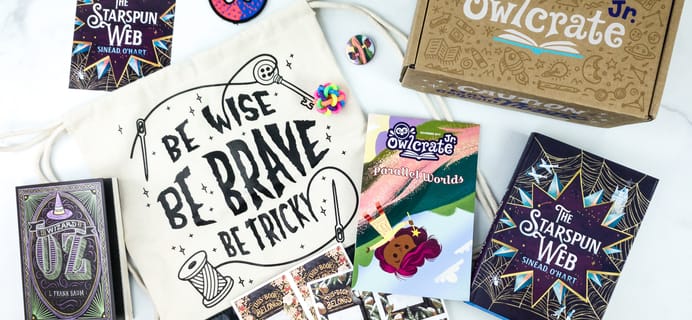 OwlCrate Jr. November 2019 Box Review & Coupon