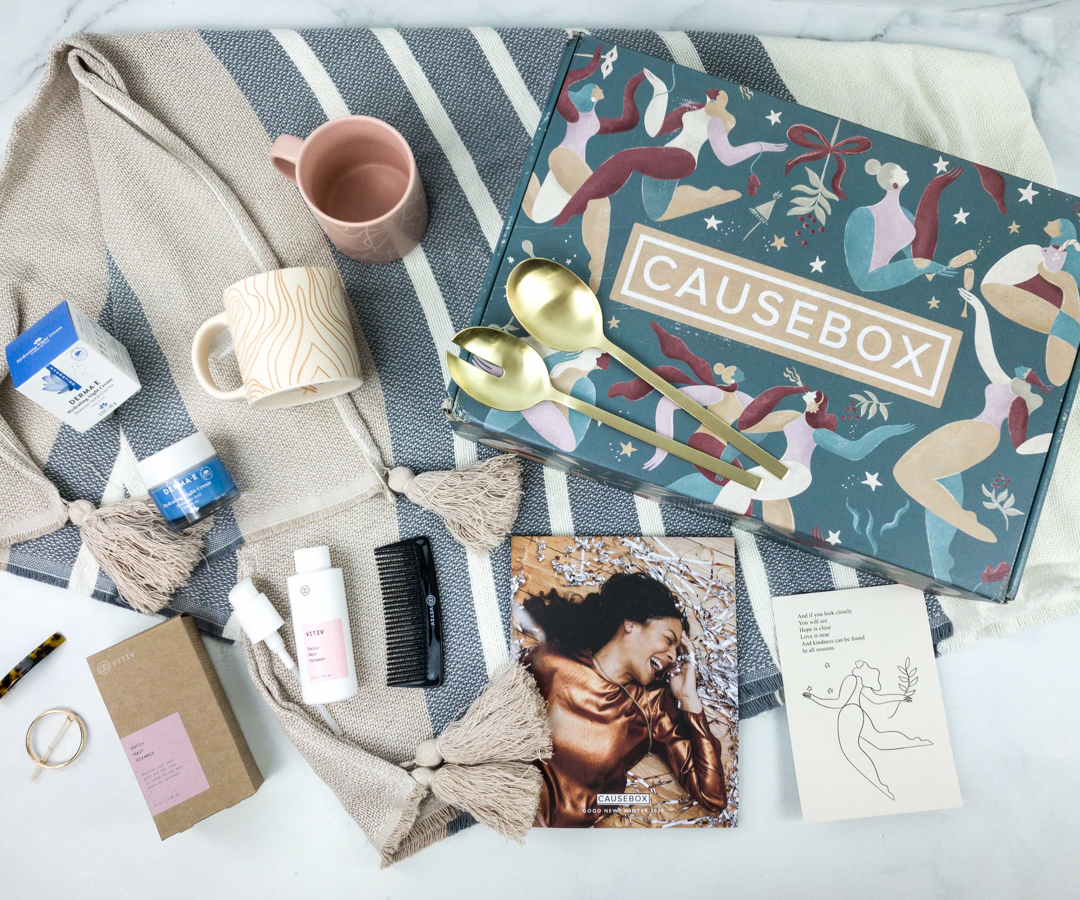 CAUSEBOX Winter 2019 Subscription Box Review + Coupon