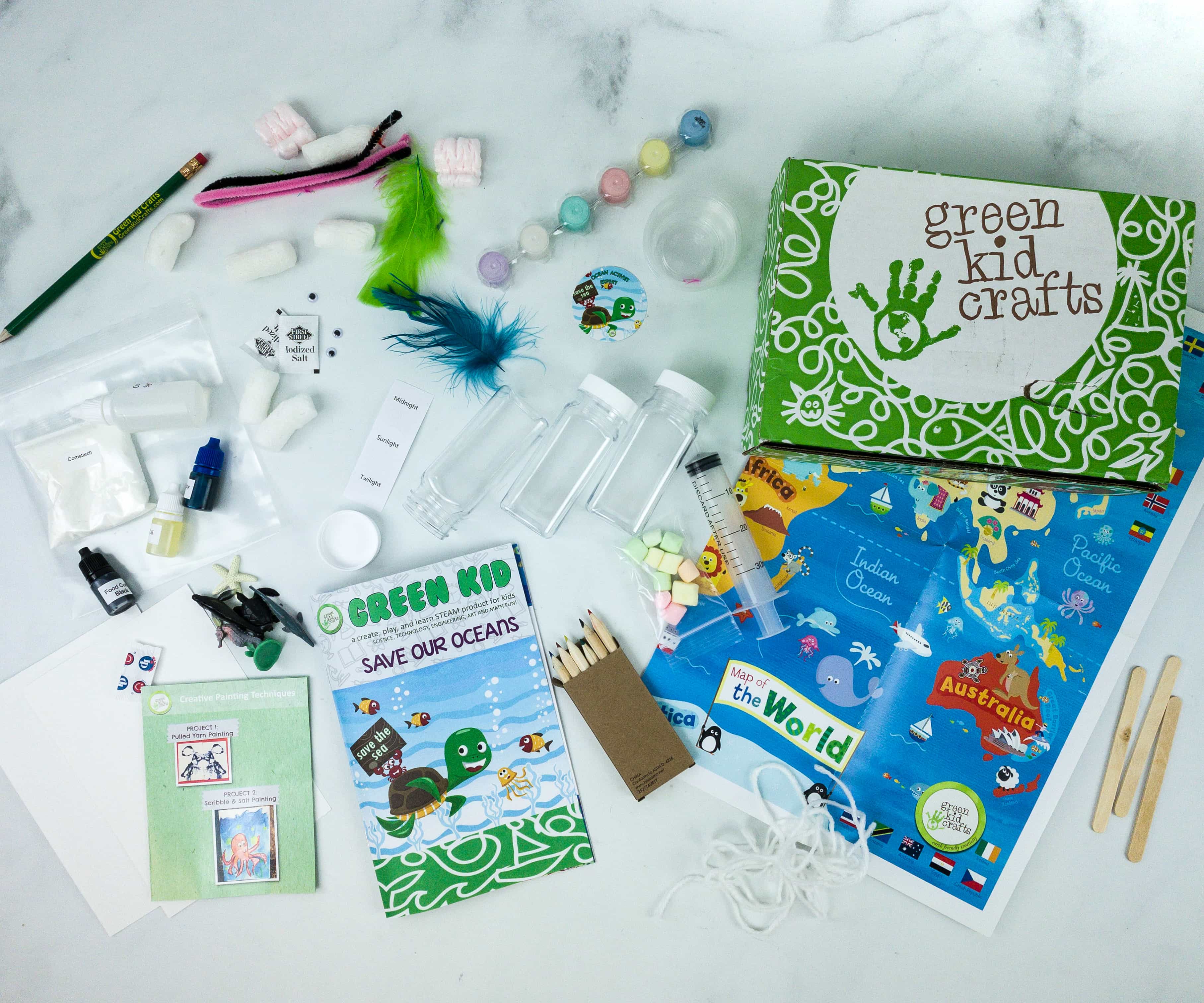 Green Kid Crafts SAVE OUR OCEANS Subscription Box Review + 50% Off Coupon!