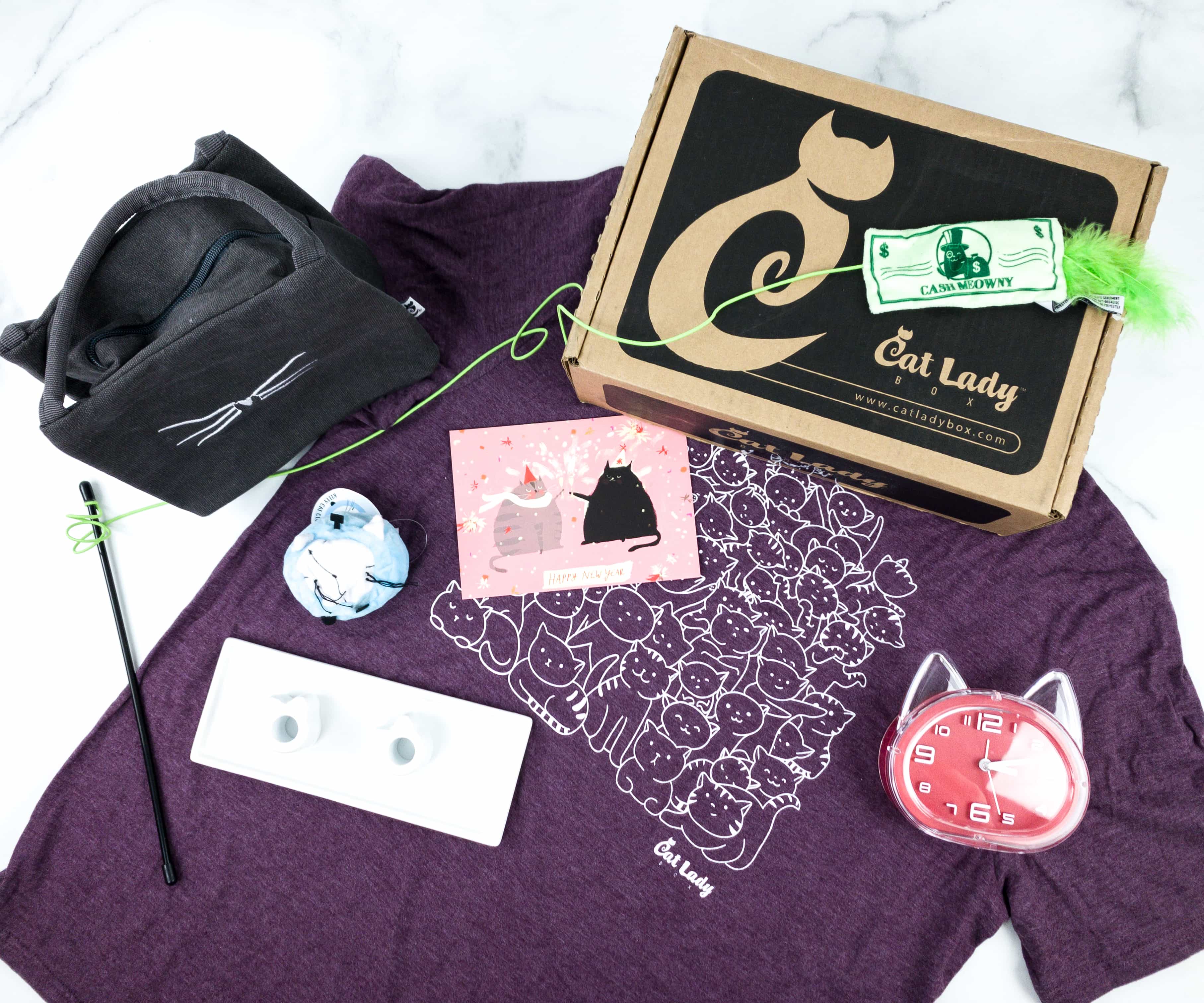 Cat Lady Box January 2020 Subscription Box Review