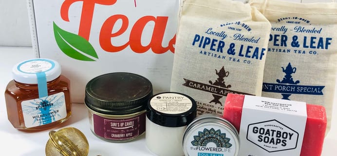 Teasy December 2019 Subscription Box Review + Coupon