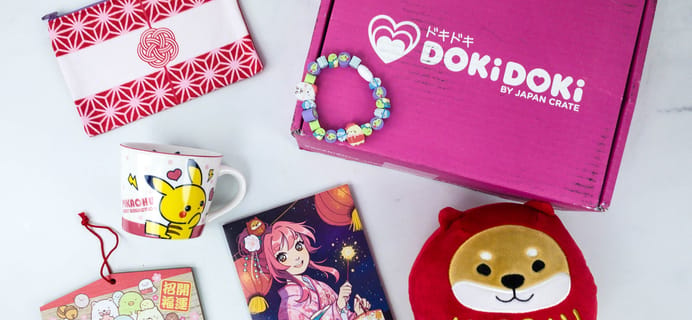 Doki Doki January 2020 Subscription Box Review & Coupon