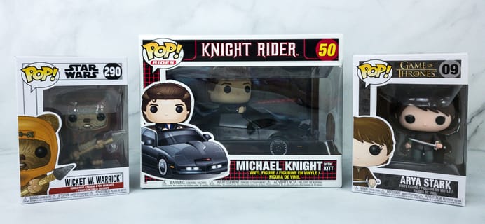 Pop In A Box December 2019 Funko Subscription Box Review & Coupon