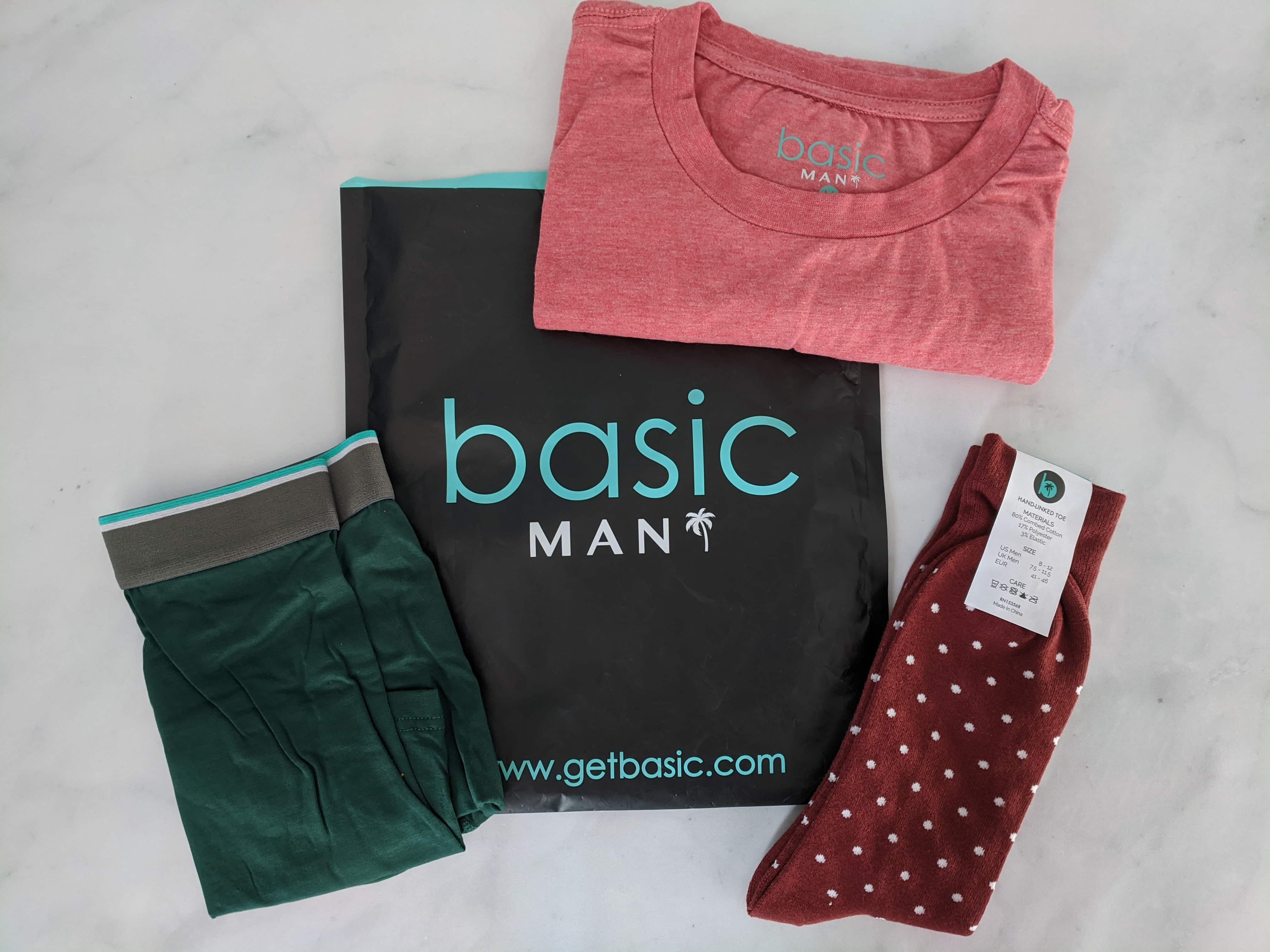 Basic MAN Subscription Box December 2019 Review + 50% Off Coupon