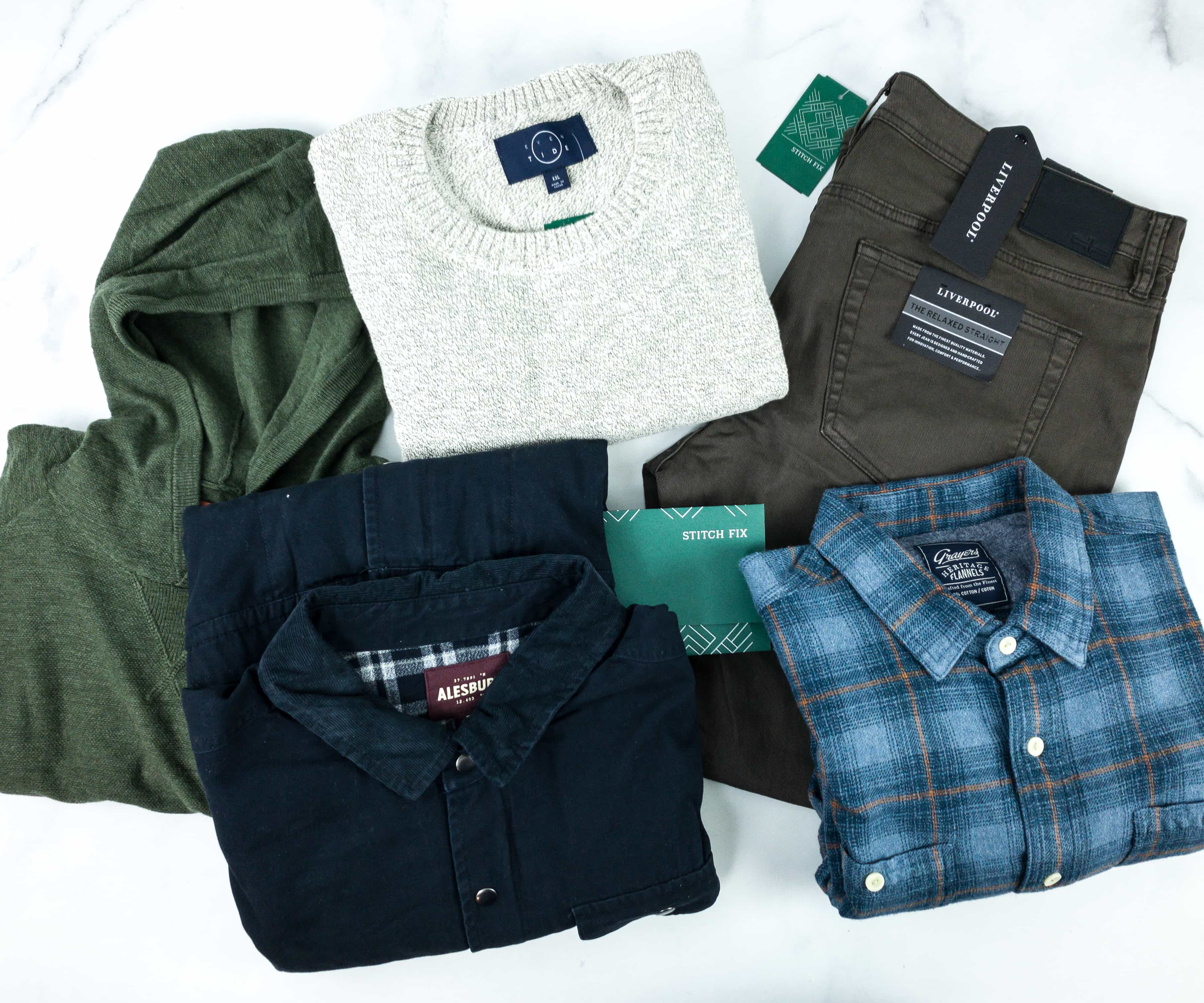 Stitch Fix Men January 2020 Review