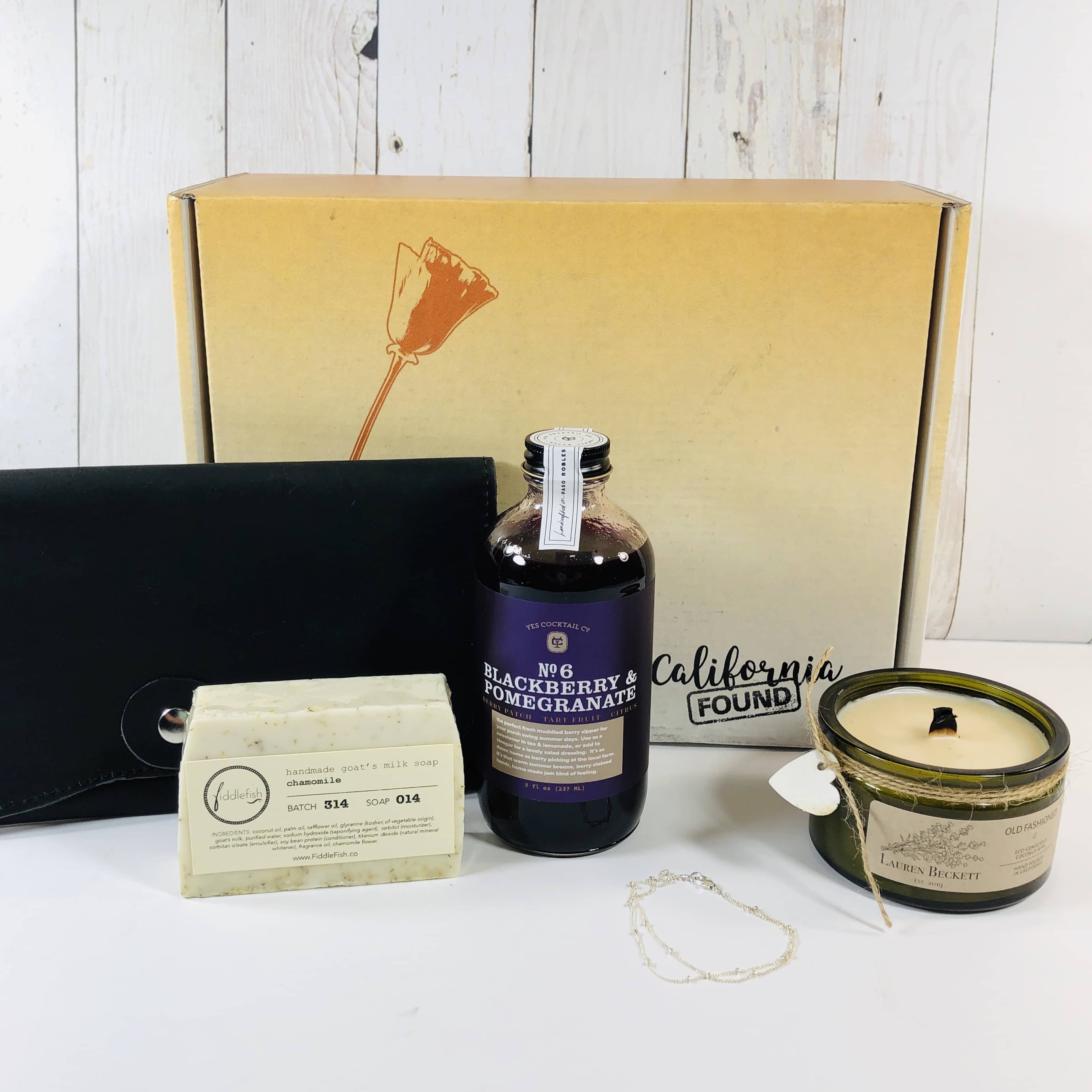 California Found December 2019 Subscription Box Review