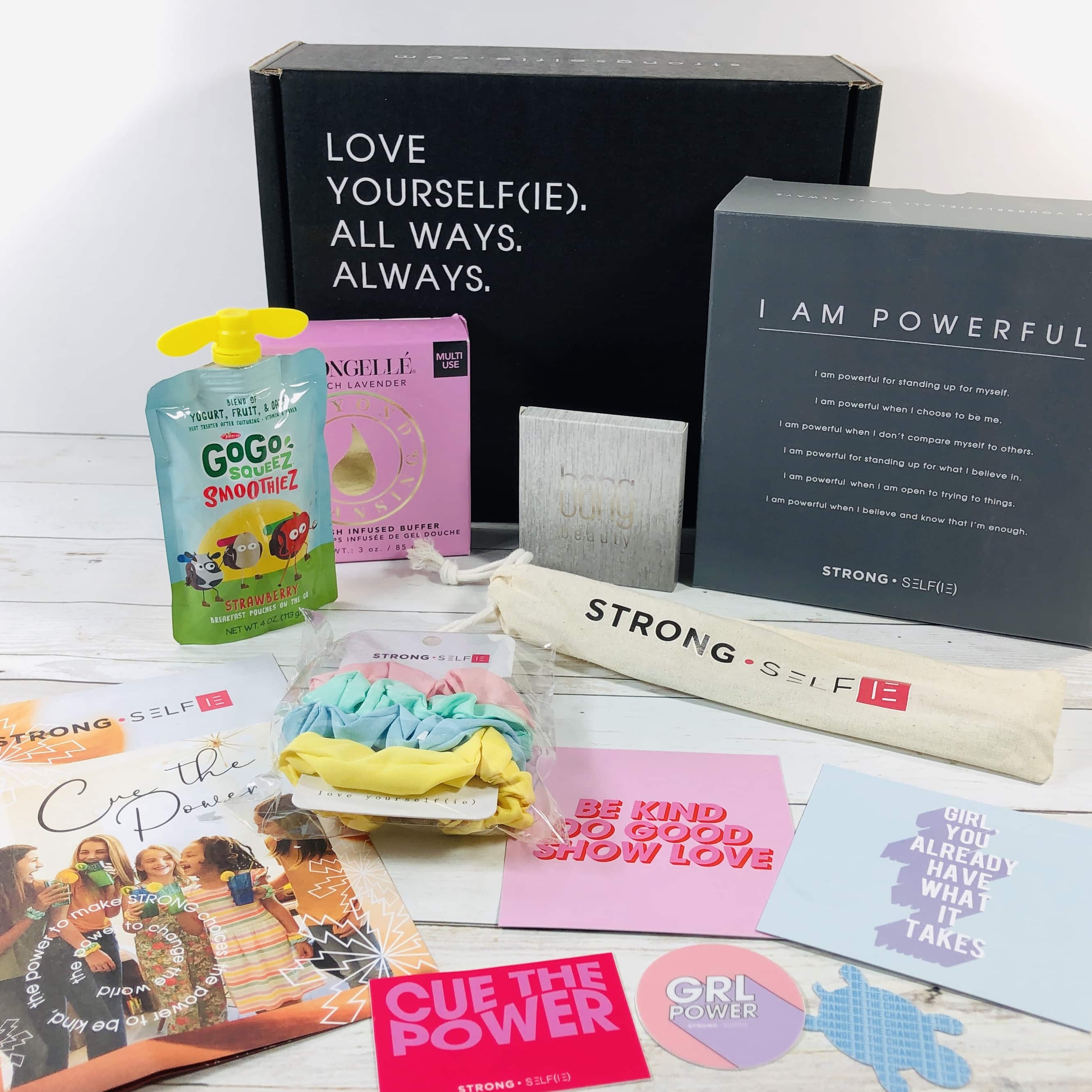 STRONG selfie Spring 2020 BURST Box Review + Coupon
