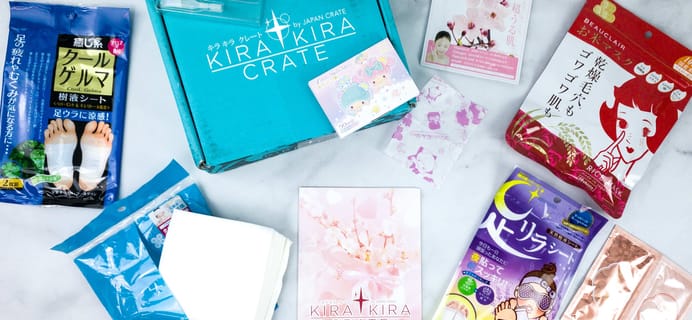 Kira Kira Crate February 2020 Subscription Box Review + Coupon