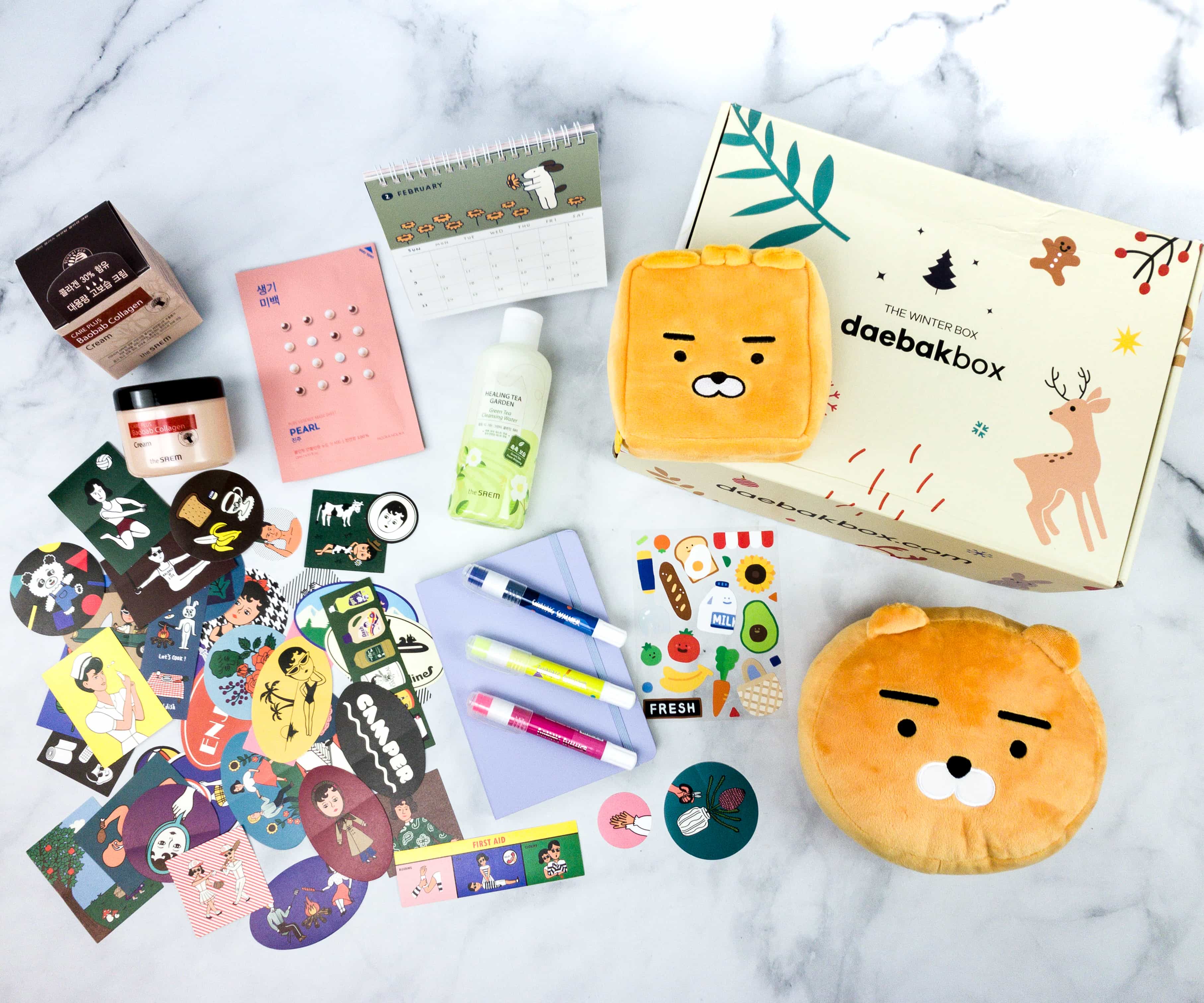 Daebak Box Winter 2019-2020 Subscription Box Review + Coupon