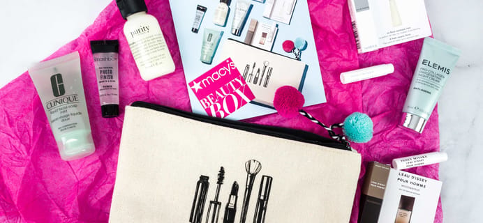 Macy’s Beauty Box February 2020 Subscription Box Review