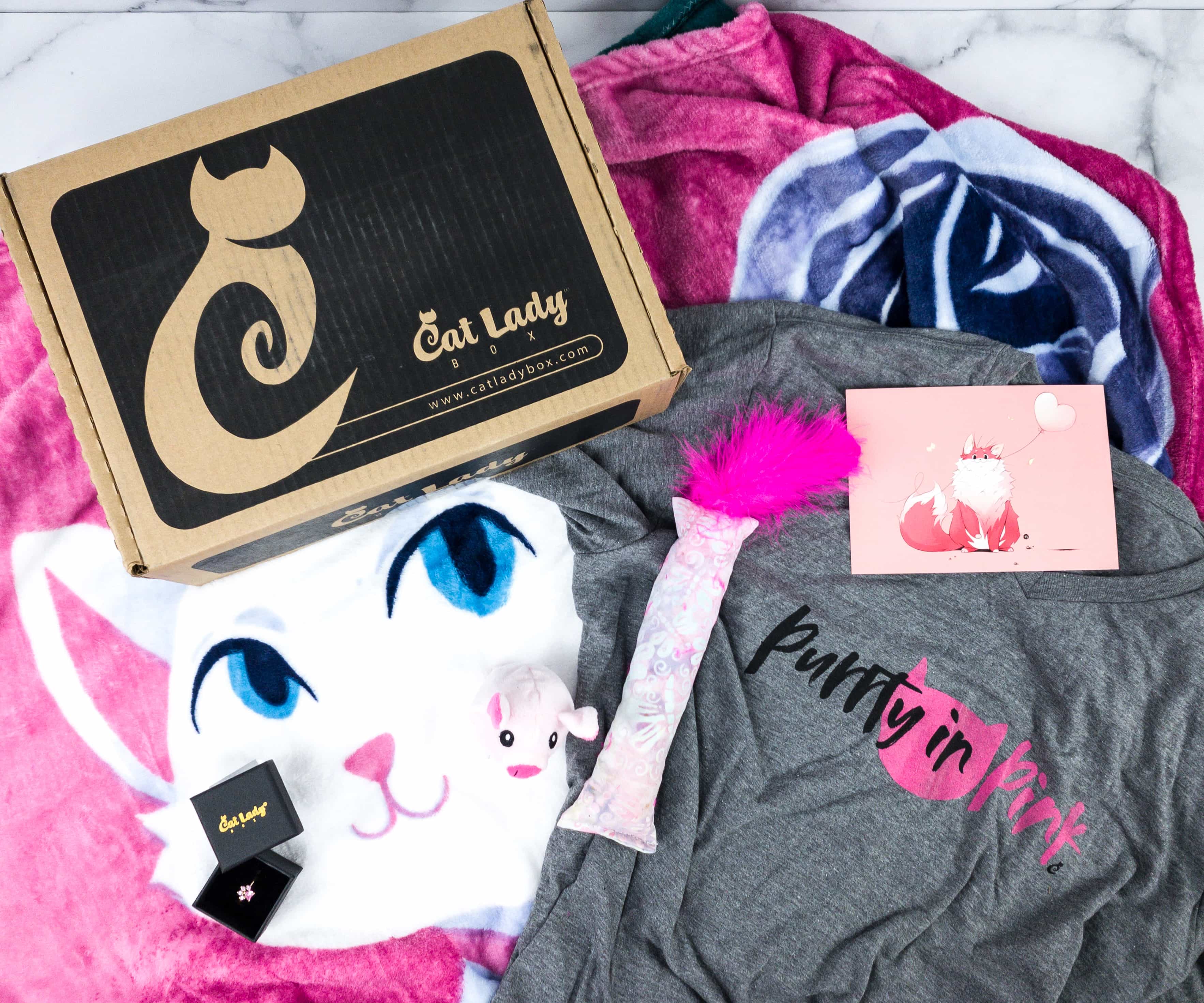 Cat Lady Box February 2020 Subscription Box Review