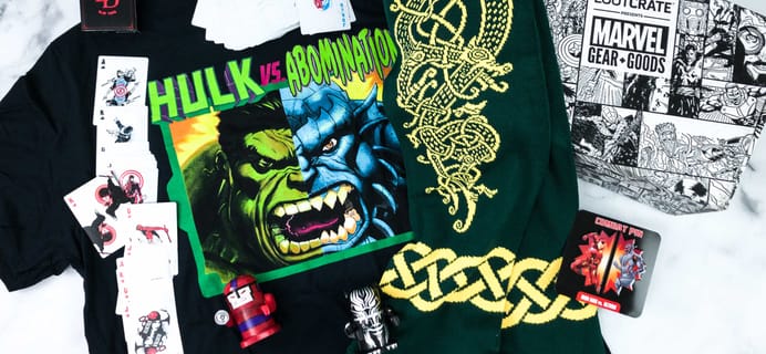 Marvel Gear + Goods November 2019 Subscription Box Review + Coupon! – NEMESIS