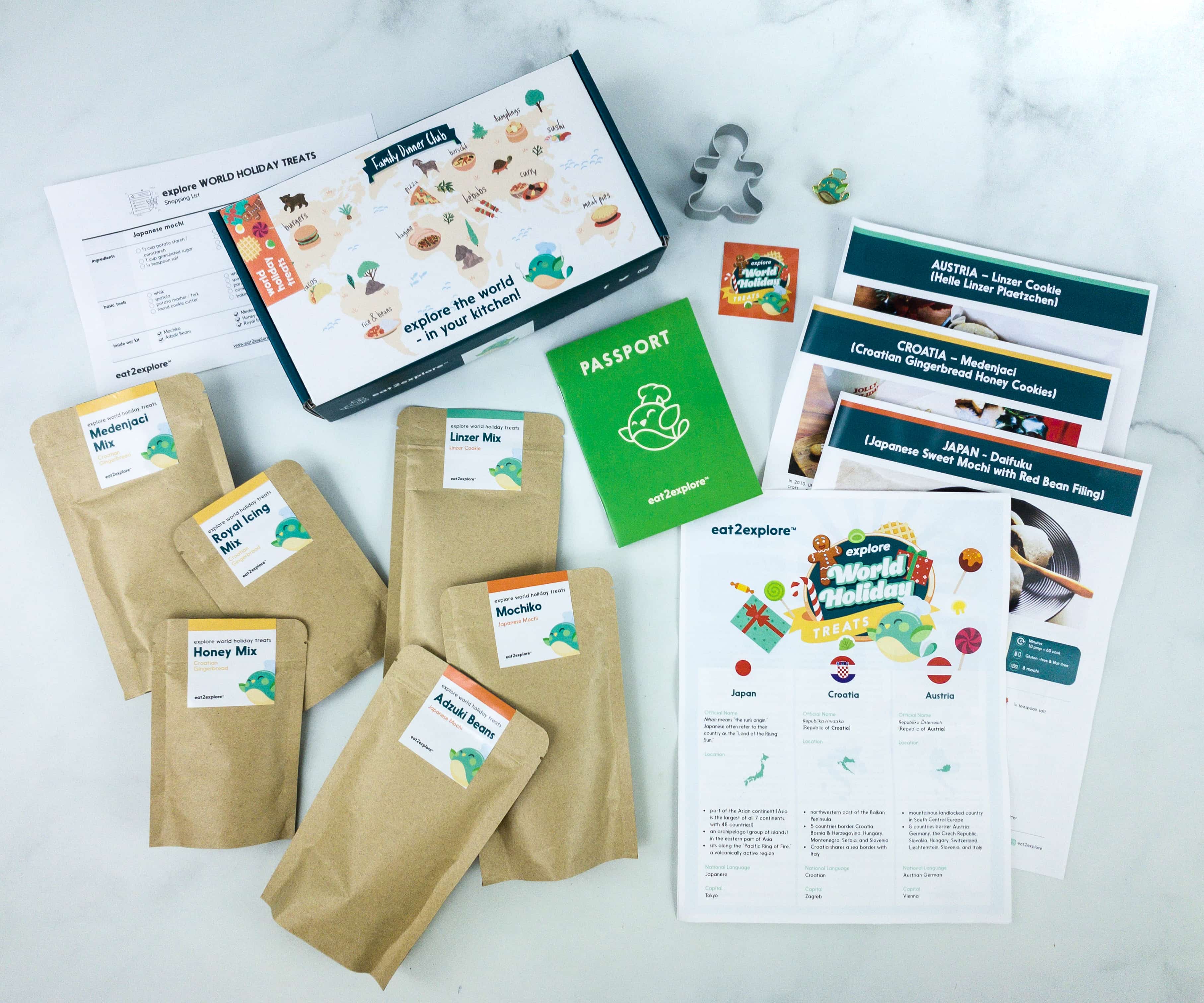 Eat2Explore Subscription Box Review + Coupon – HOLIDAY TREATS Box