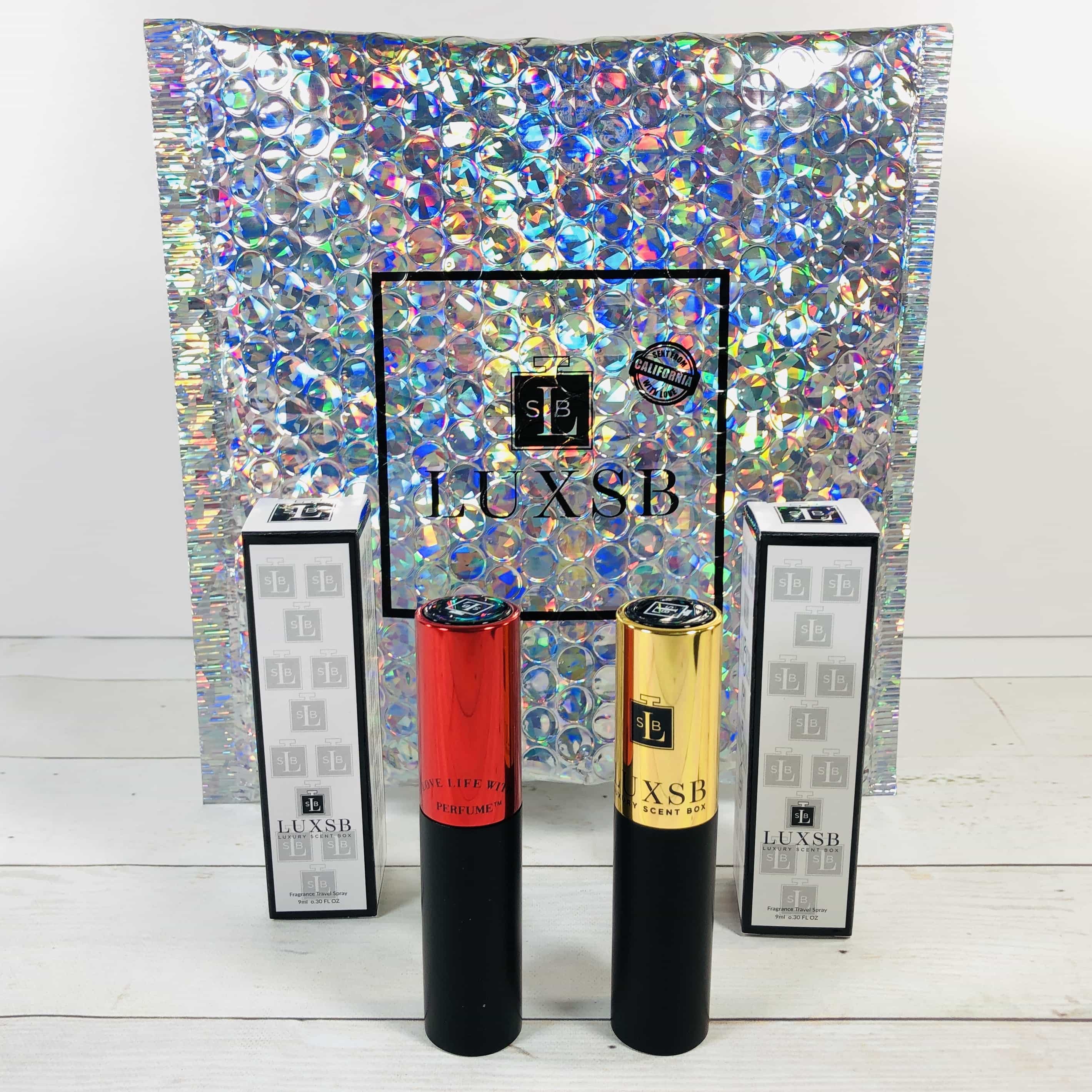 LUXSB – Luxury Scent Box Subscription Box Review + Coupon – January 2020
