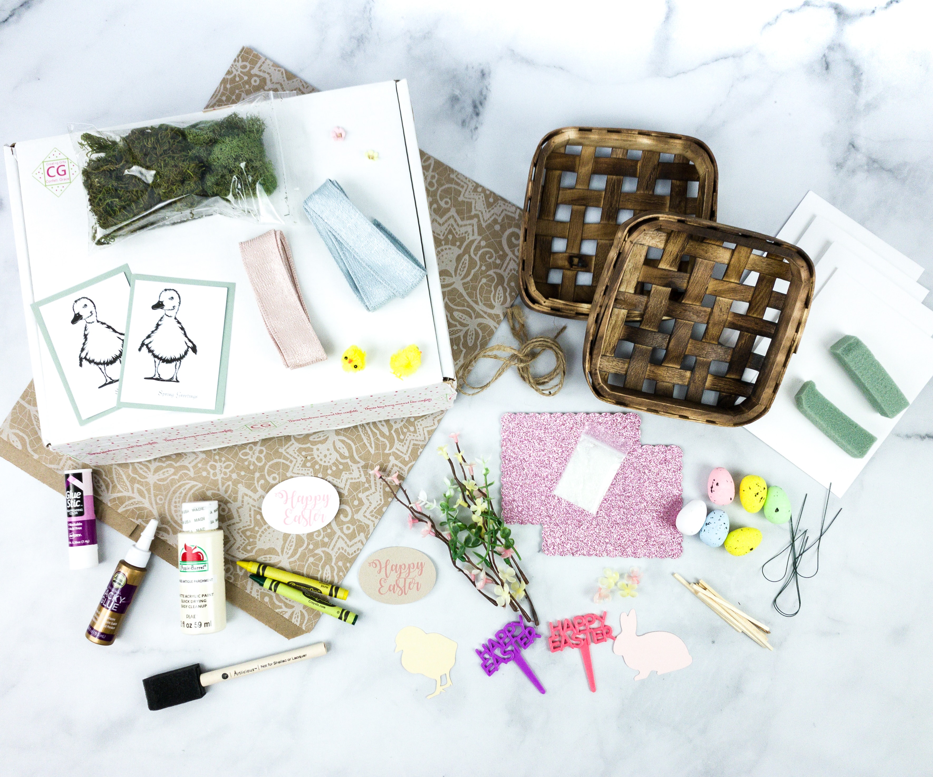 Confetti Grace March 2020 Subscription Box Review – SPRING DECOR
