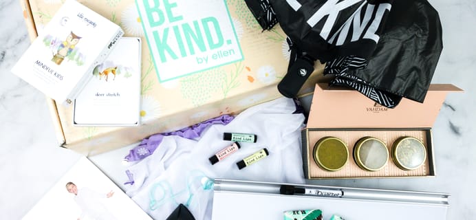 BE KIND by Ellen Spring 2020 Subscription Box Review