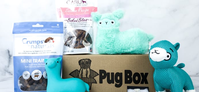 Pug Box February 2020 Subscription Box Review + Coupon!