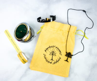 Fandom of the Month Club January 2020 Subscription Box Review – LORD OF THE RINGS