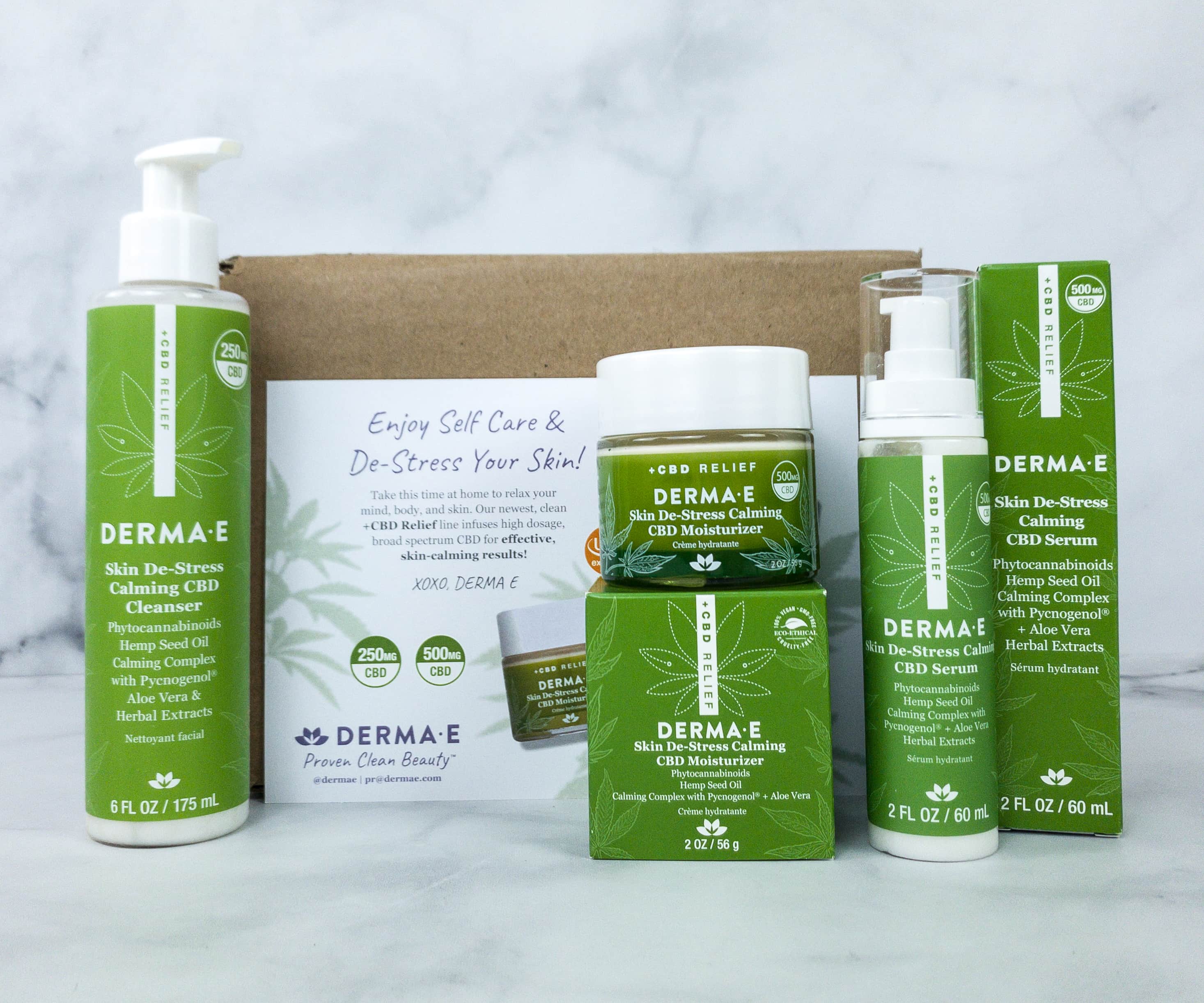 Derma-E +CBD RELIEF Collection Review