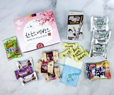 Korean Snack Box March 2020 Subscription Box Review + Coupon