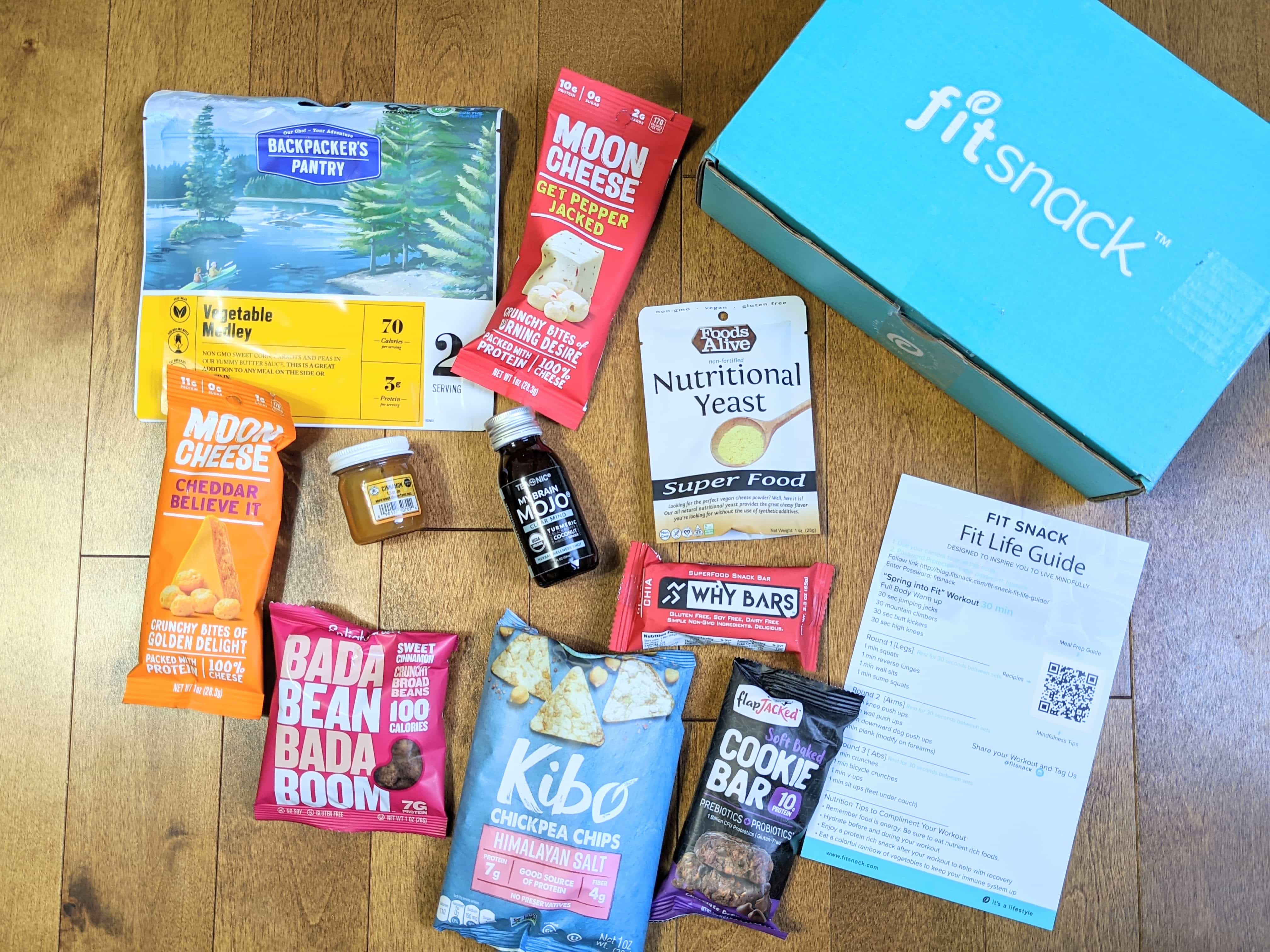 FitSnack April 2020 Subscription Box Review