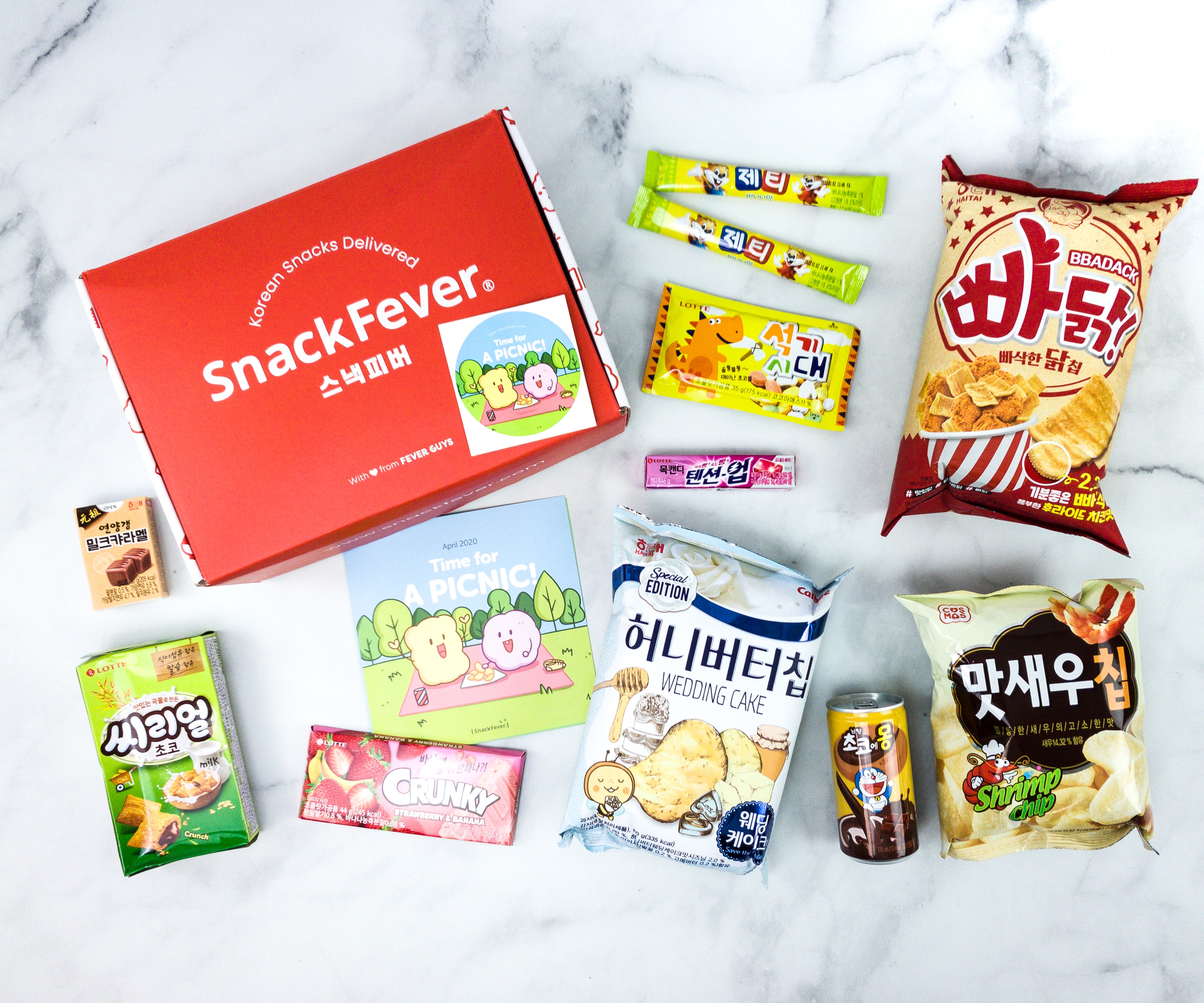 Snack Fever April 2020 Subscription Box Review + Coupon – Original Box!