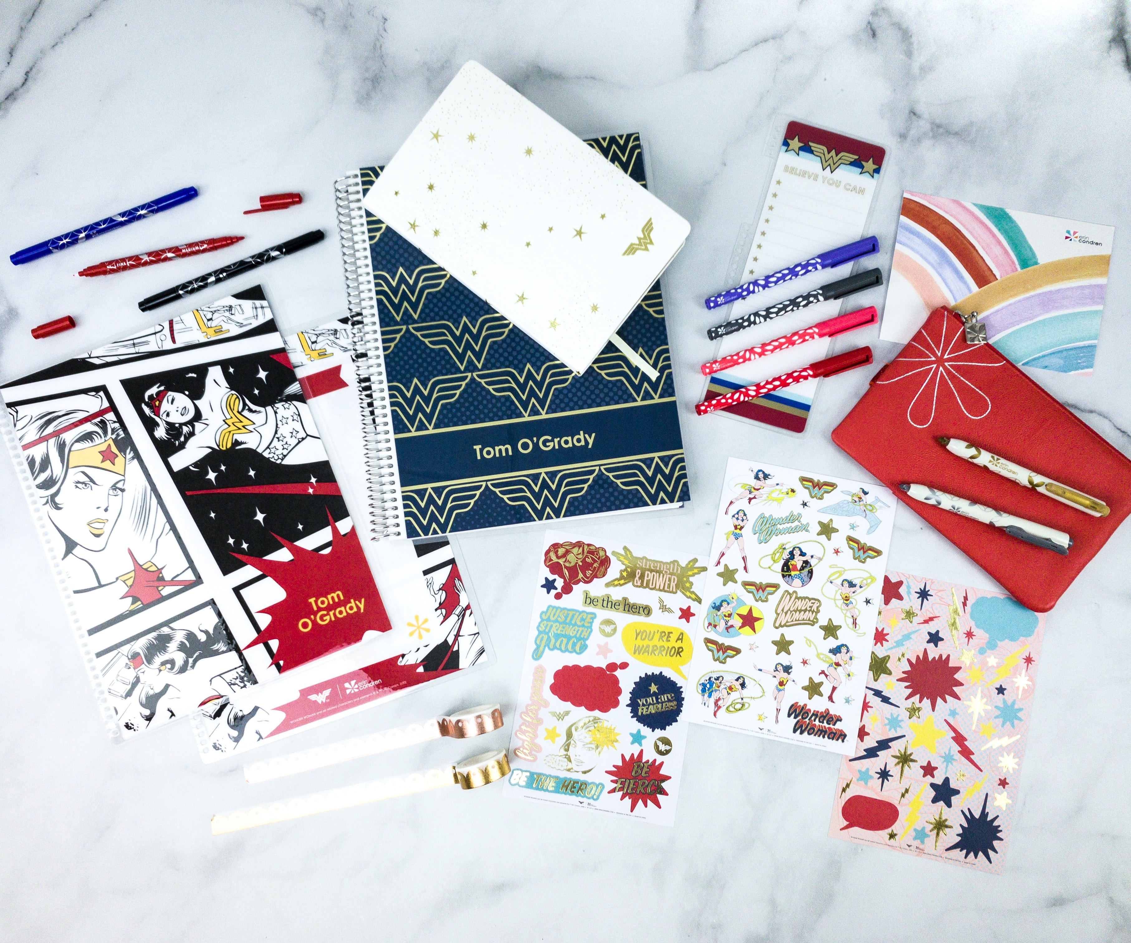 Erin Condren x Wonder Woman Collection Review + Coupon
