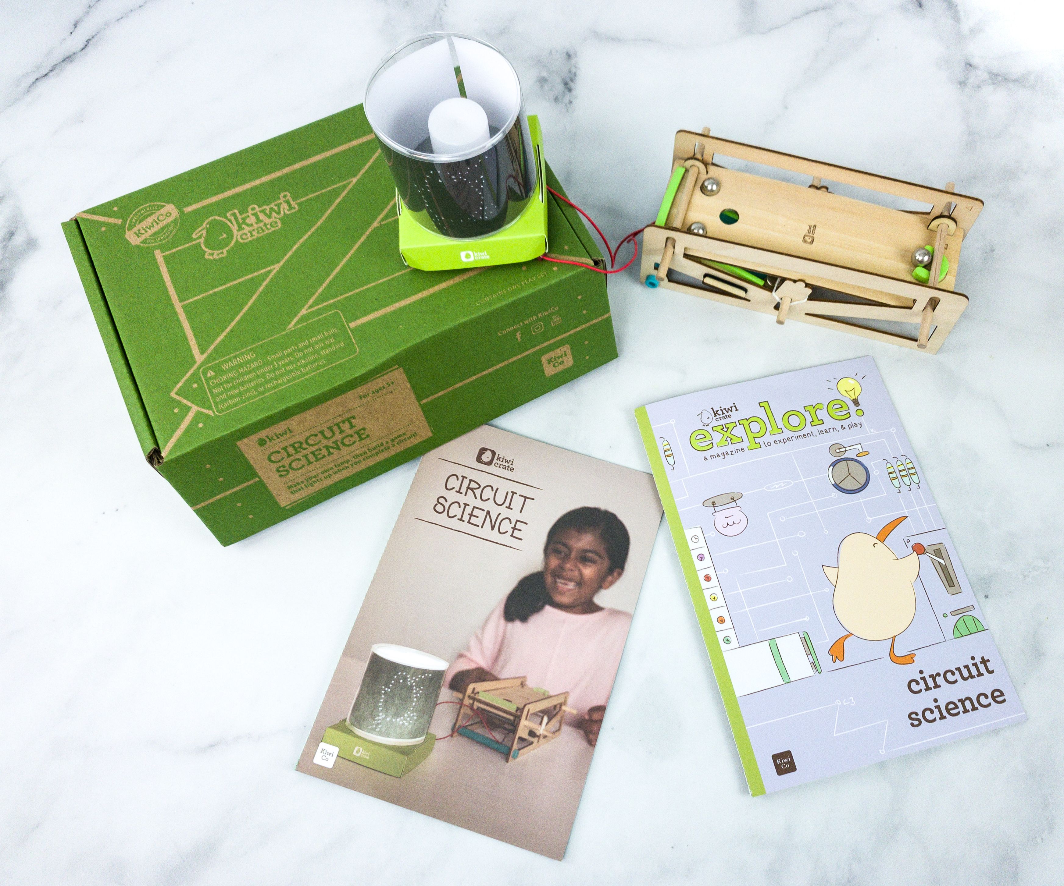 Kiwi Crate Review & Coupon - CIRCUIT SCIENCE - Hello Subscription