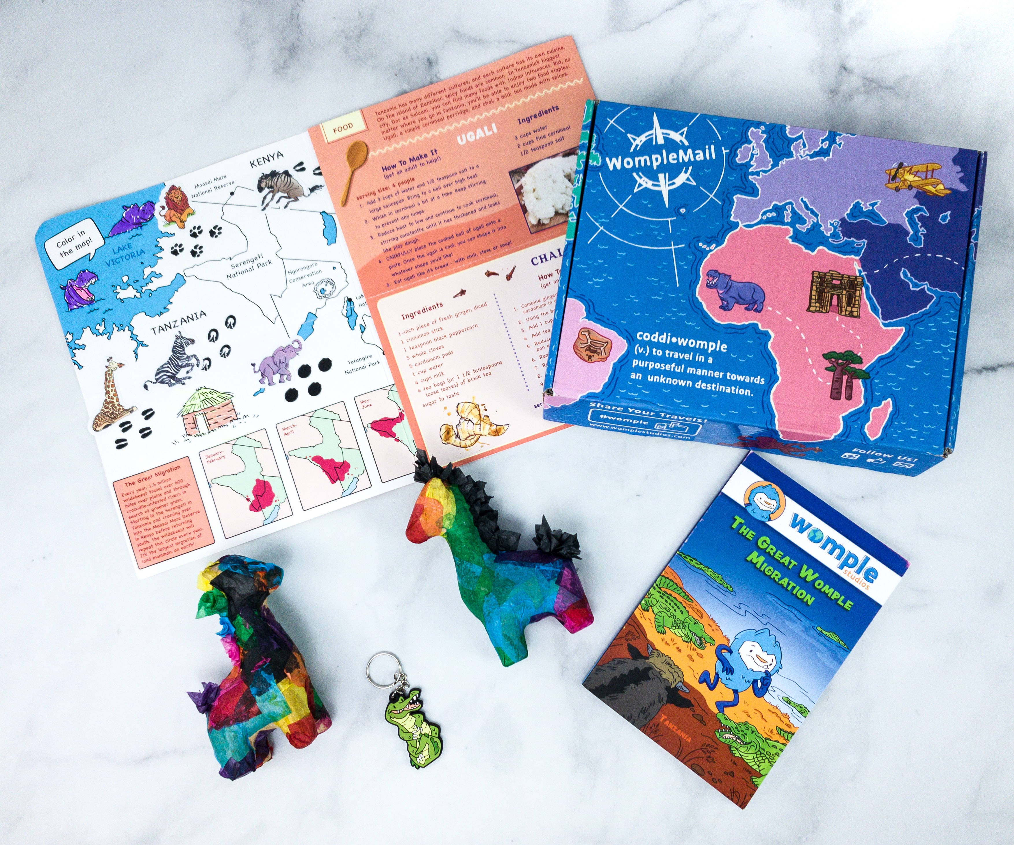 WompleMail Kids Subscription Box Review + Coupon – TANZANIA