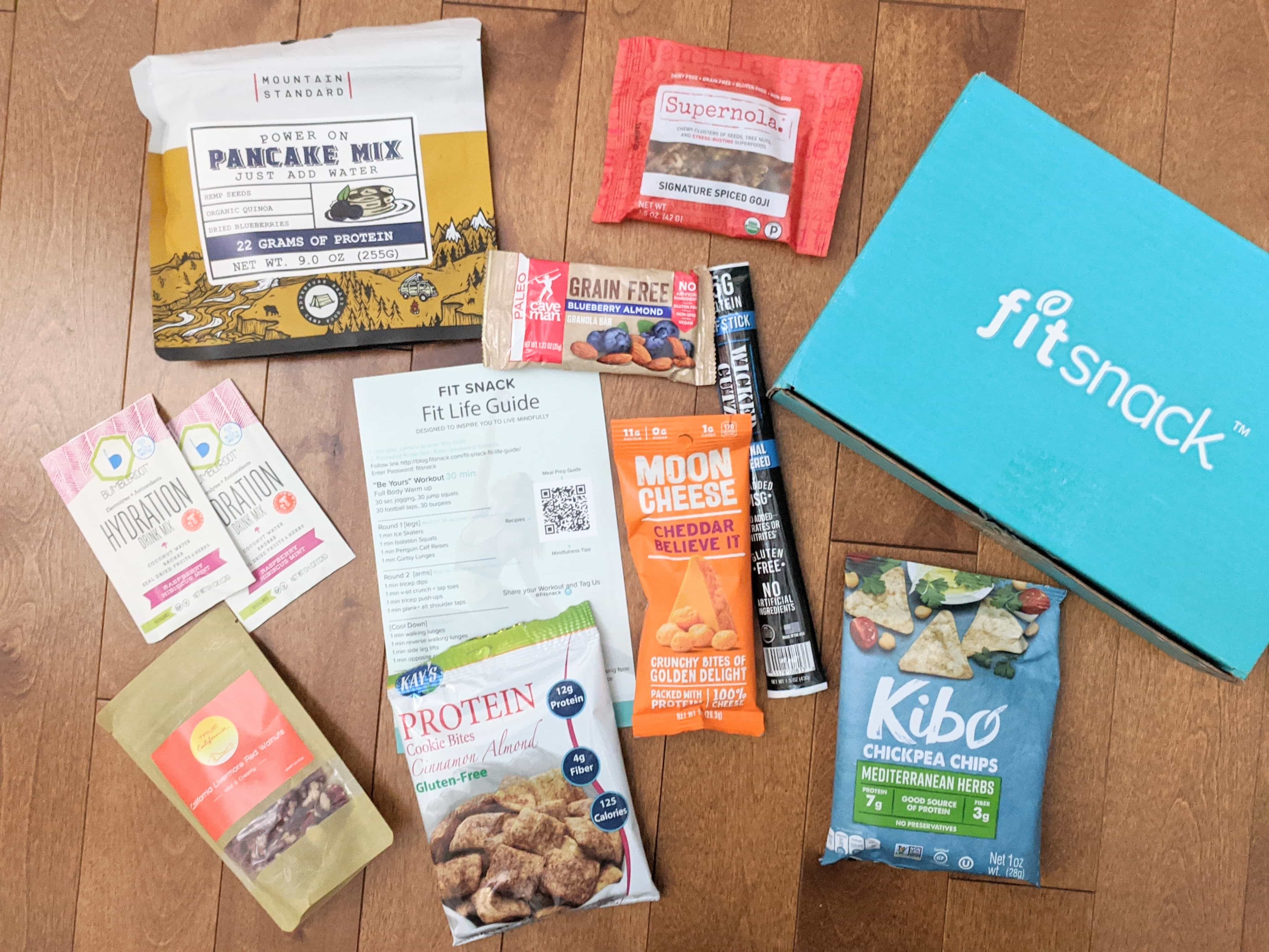 FitSnack March 2020 Subscription Box Review