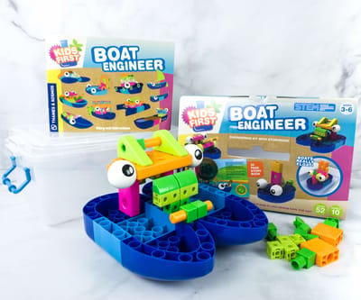 Amazon STEM Toy Club Review – 3 to 5 Years: First Boat Engineer Science Kit