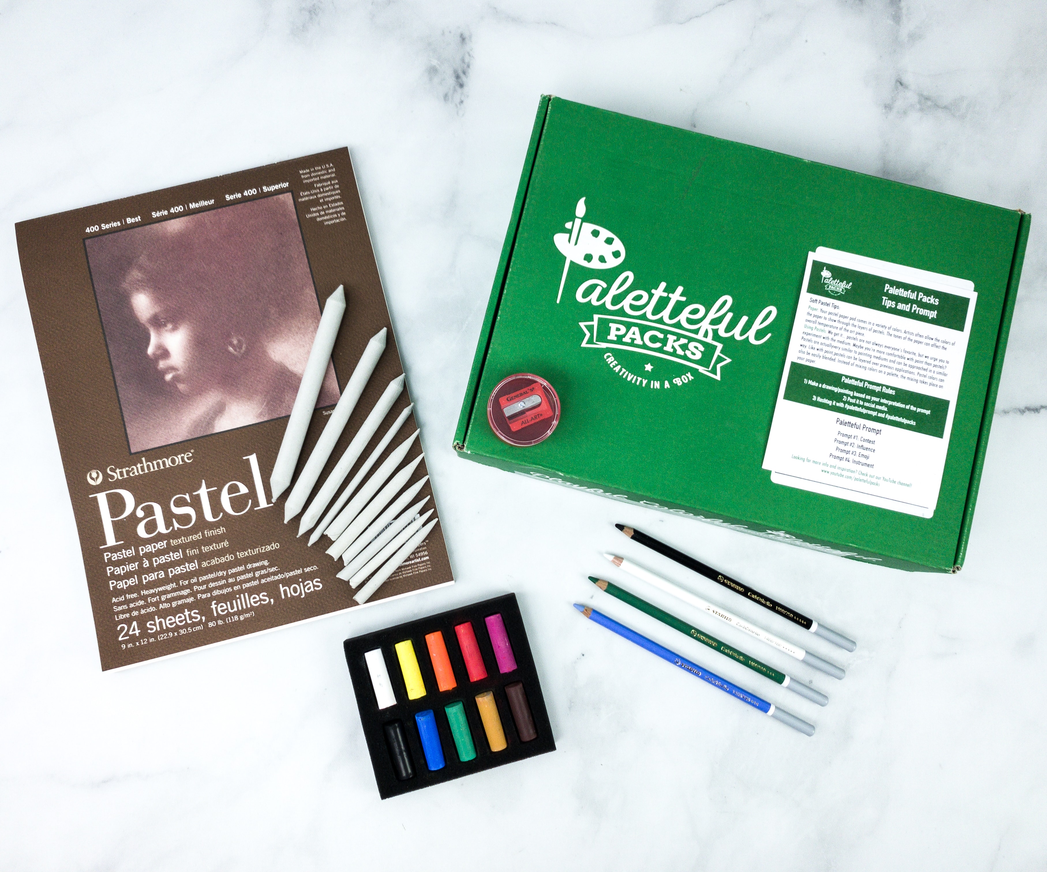 Paletteful Packs Review + Coupon – REMBRANDT SOFT PASTELS