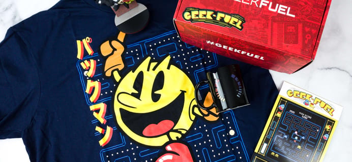 Geek Fuel April 2020 Subscription Box Review